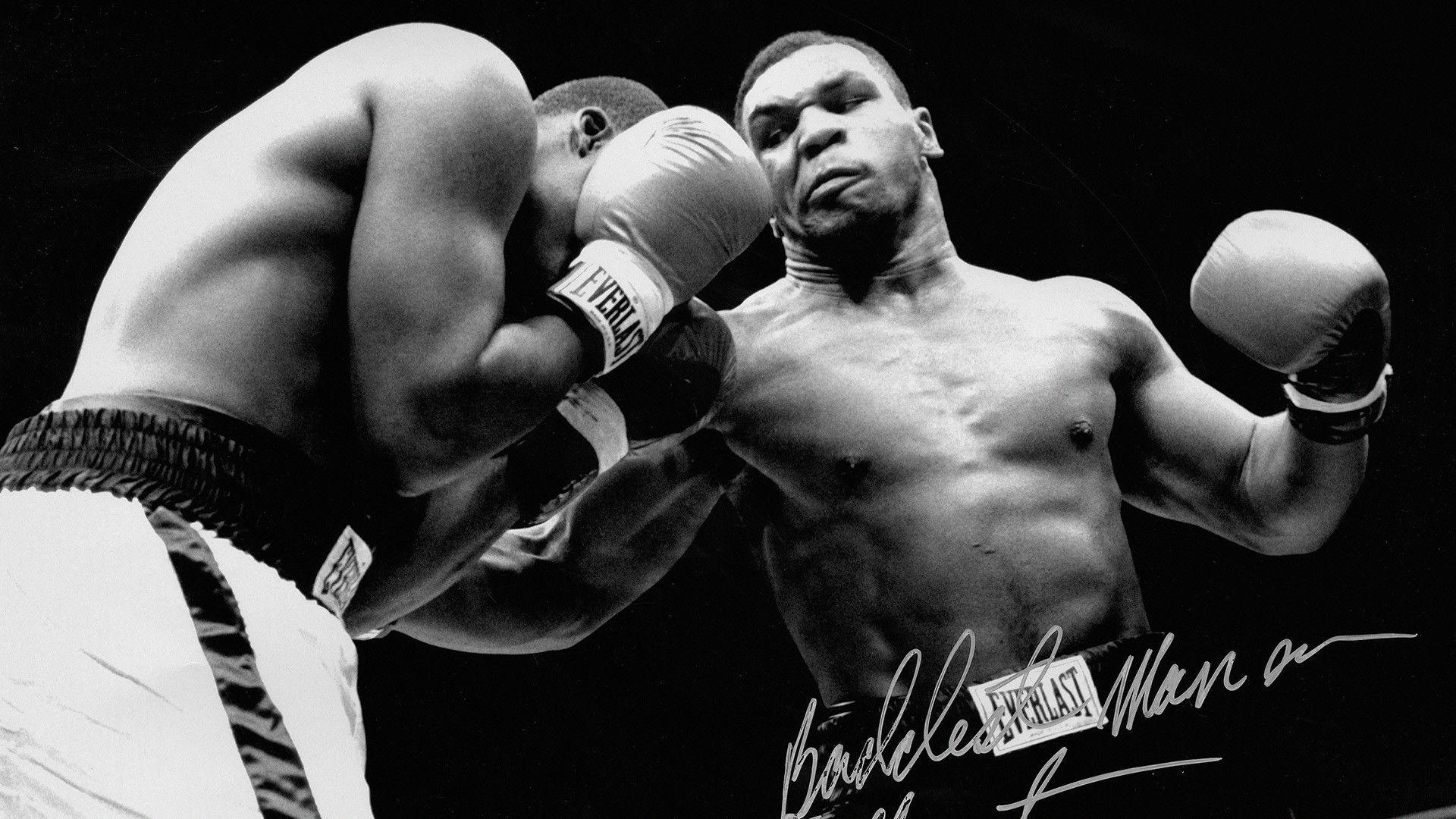 Mike Tyson pugilato bianco nero, 1920x1080 Full HD 1080p, PC