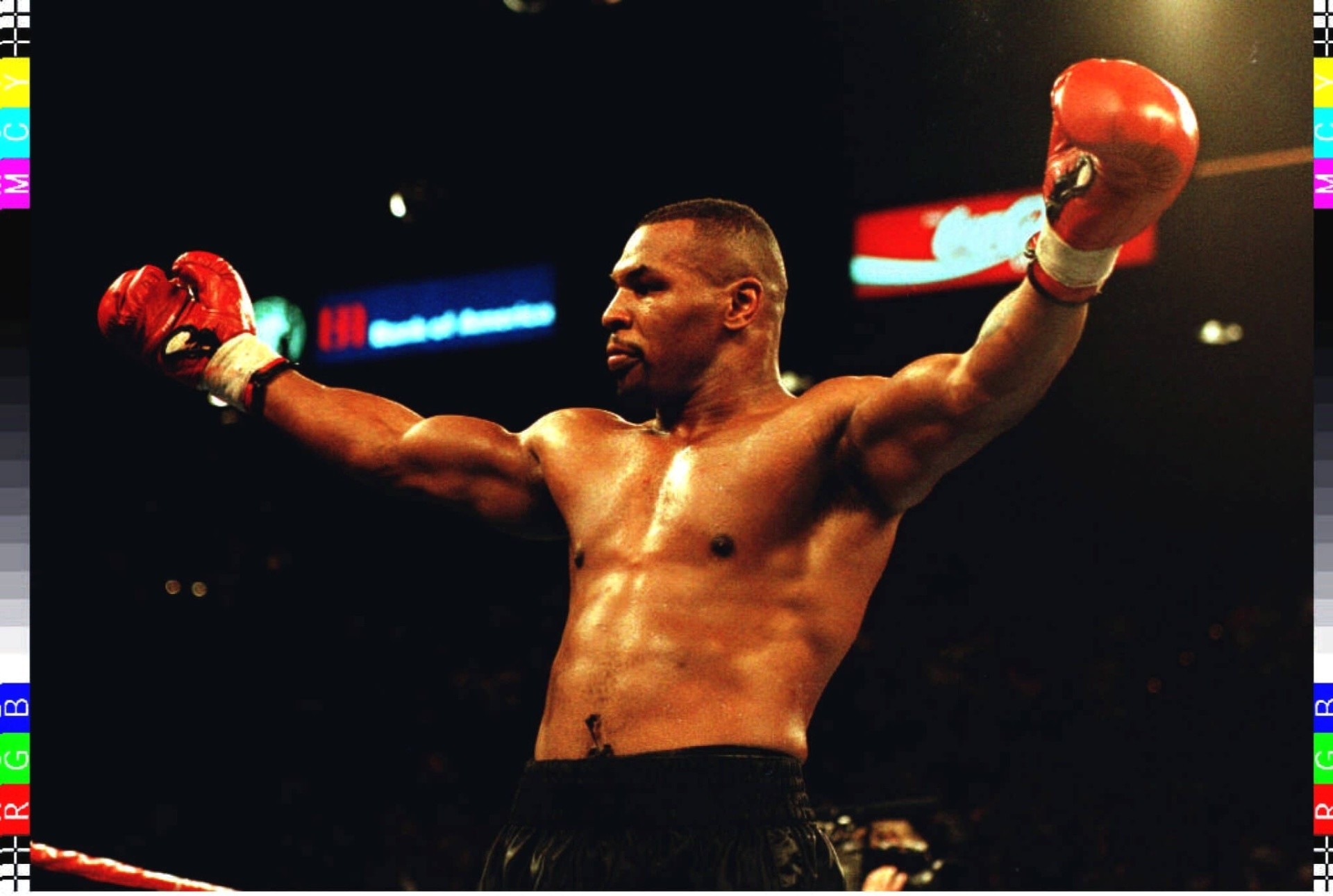 Mike Tyson pugile sul ring, 1920x1290 Full HD+ WUXGA, Laptop