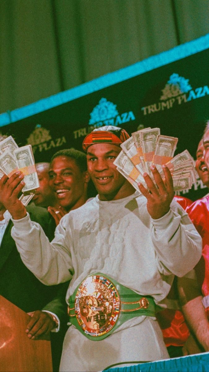 Mike Tyson banconote cintura, 675x1200 Full HD Verticale, iPhone