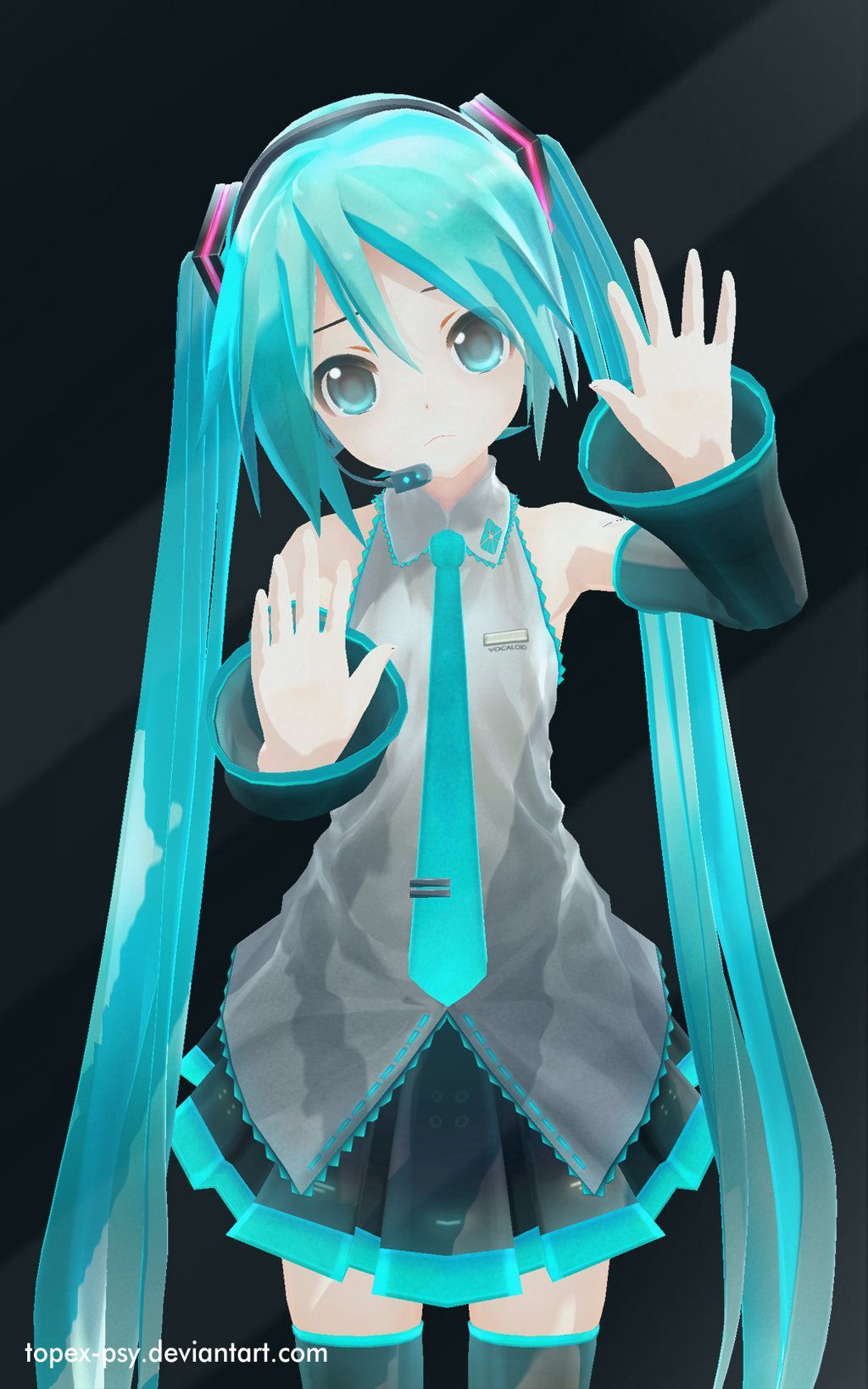 Hatsune Miku chibi carina, 1920x1080 Full HD 1080p, Desktop