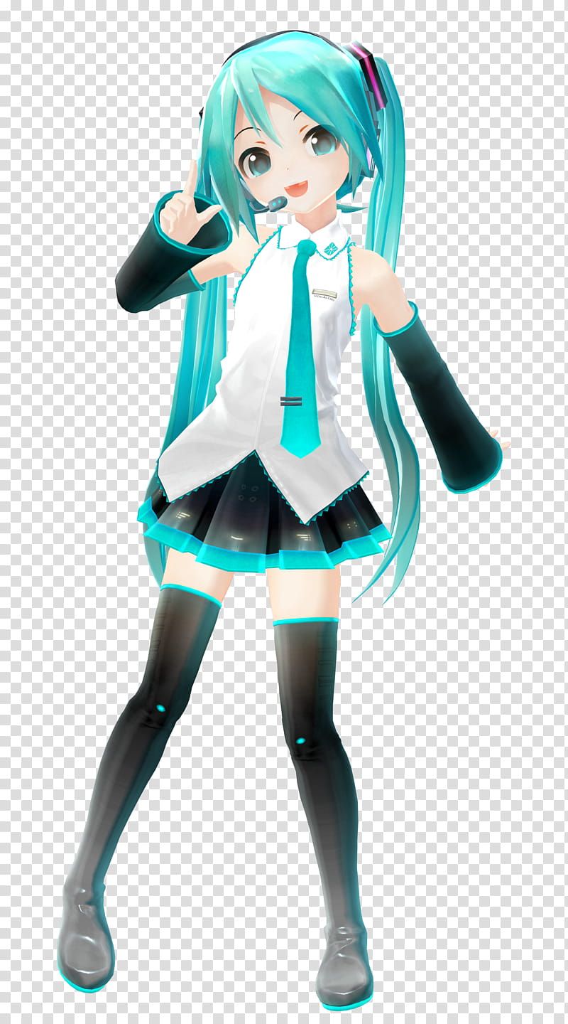 Miku Chibi con ombrello, 1024x768 HD, PC Desktop