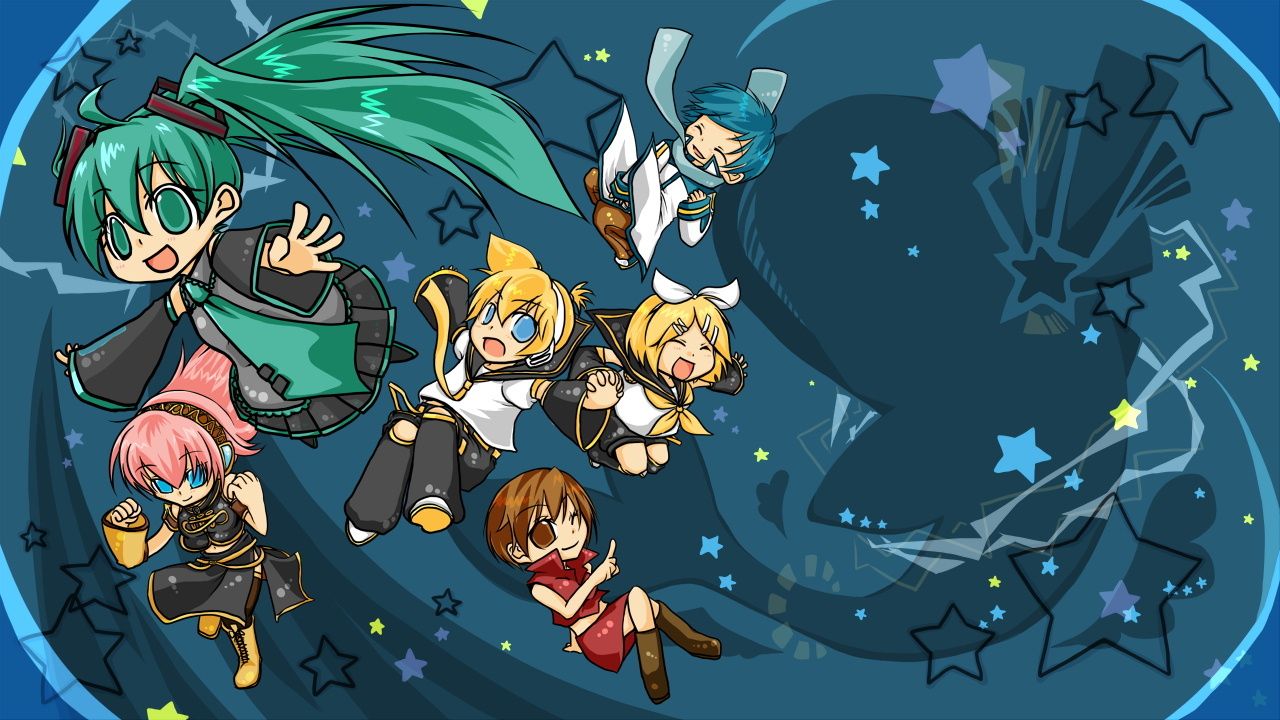 Hatsune Miku chibi verde, 920x896 HD, Laptop