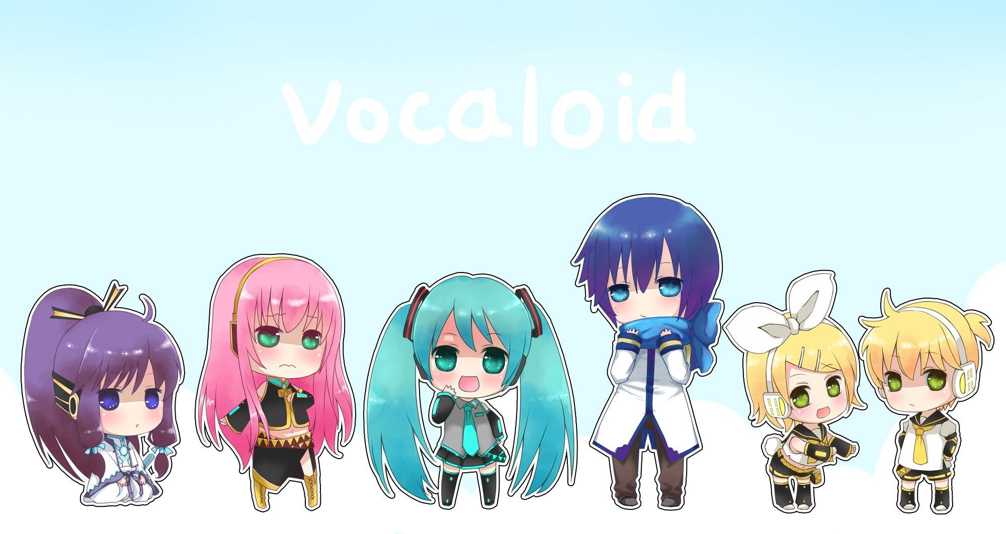 Chibi Hatsune Miku, 1600x1200 HD, Laptop