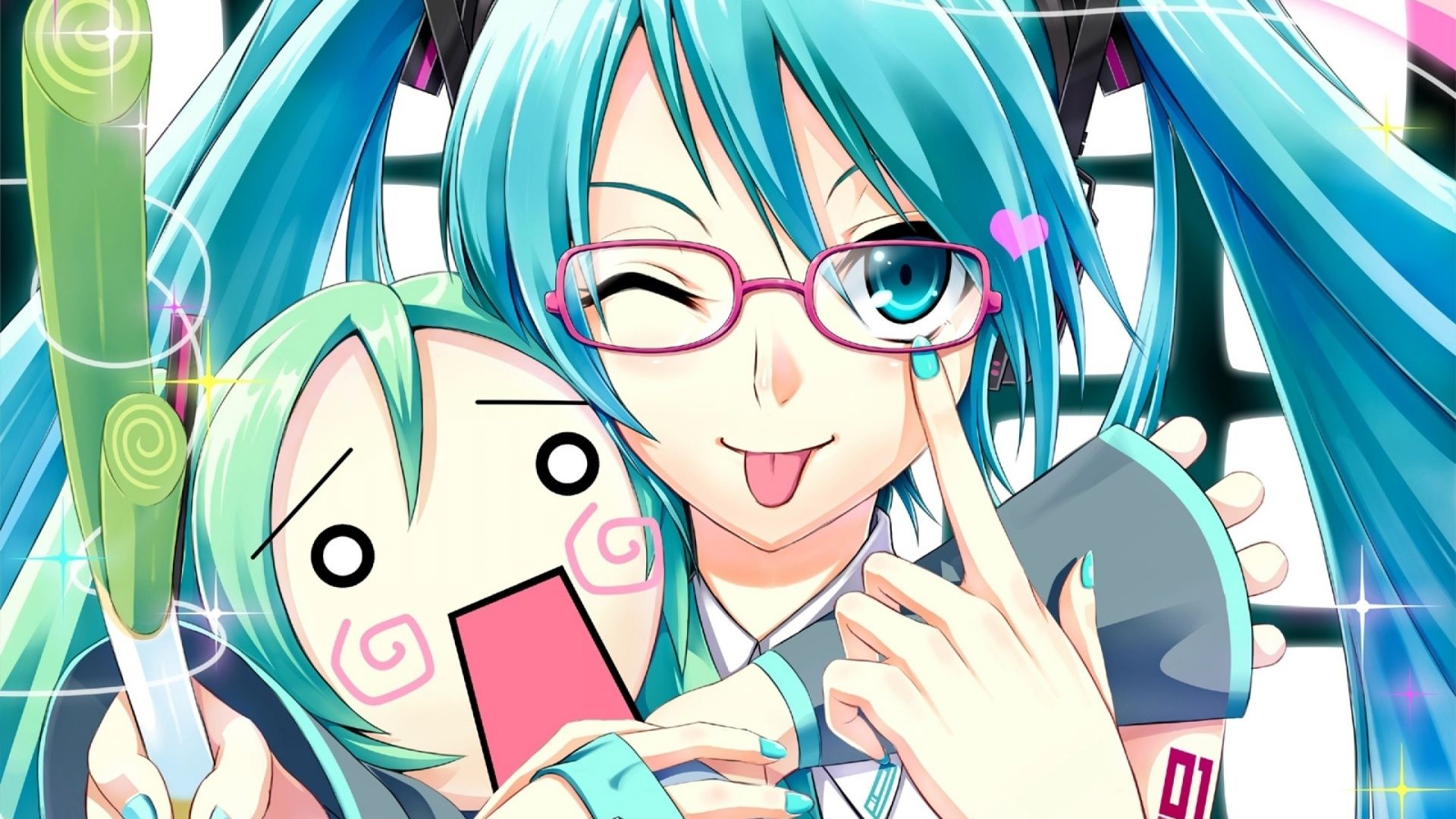 Hatsune Miku capelli turchesi, 1920x1080 1080p, PC Desktop