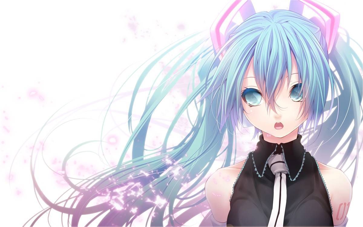 Hatsune Miku capelli azzurri, 1200x750 HD, Desktop