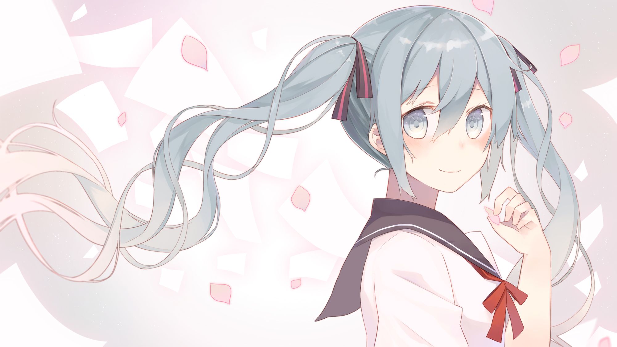 Hatsune Miku capelli blu, 2001x1126 alta risoluzione, iMac