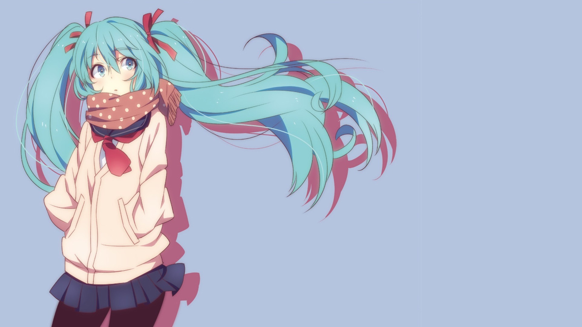 Hatsune Miku anime girl, 1920x1080 Full HD 1080p, PC