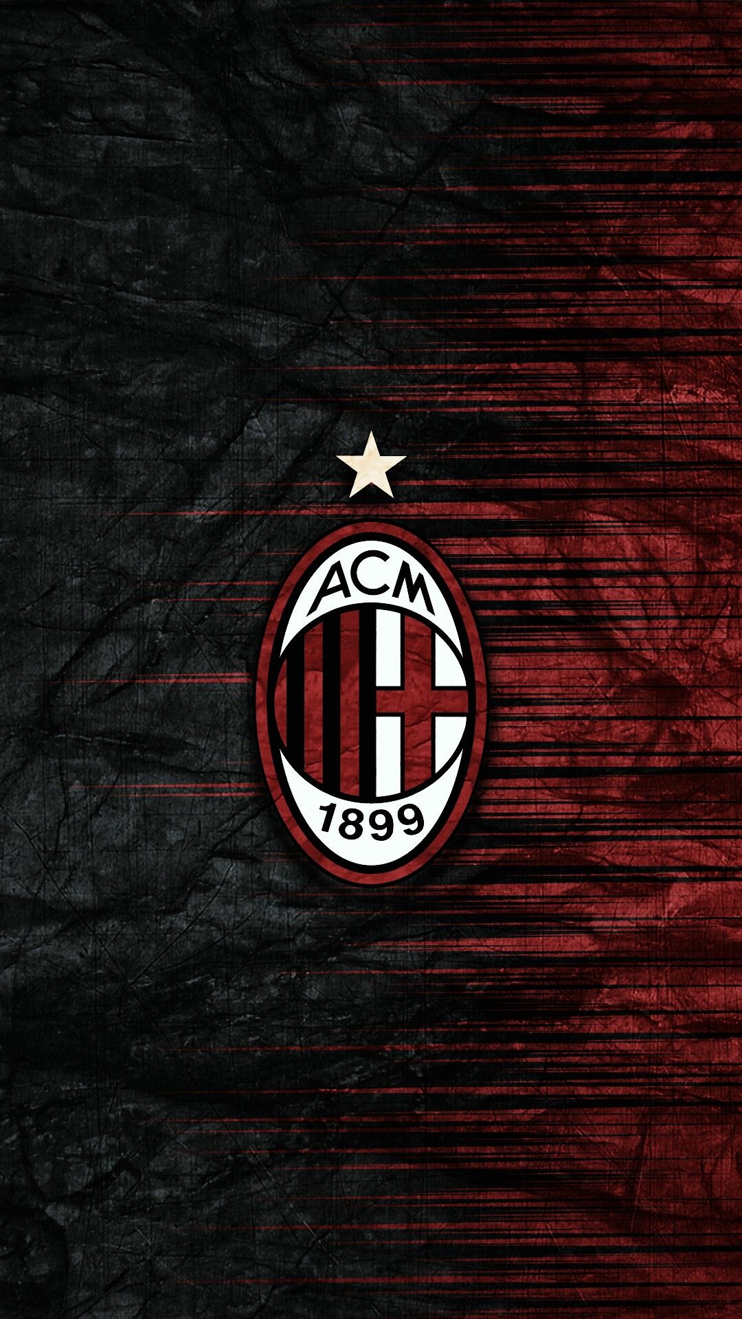 Logo AC Milan stemma, 1080x1920 Verticale, Mobile