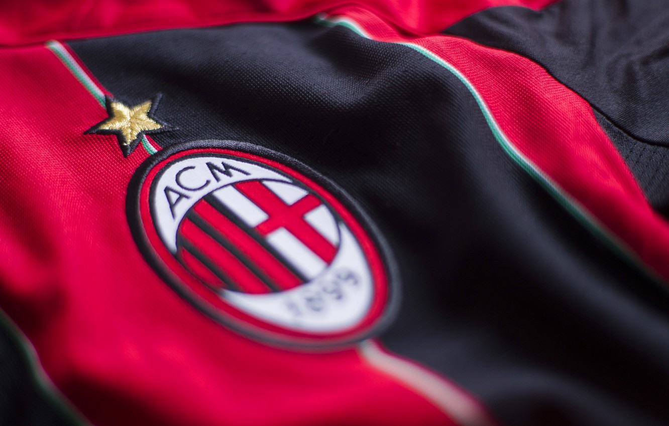 Maglia AC Milan rosso nero, 1332x850 HD, Desktop