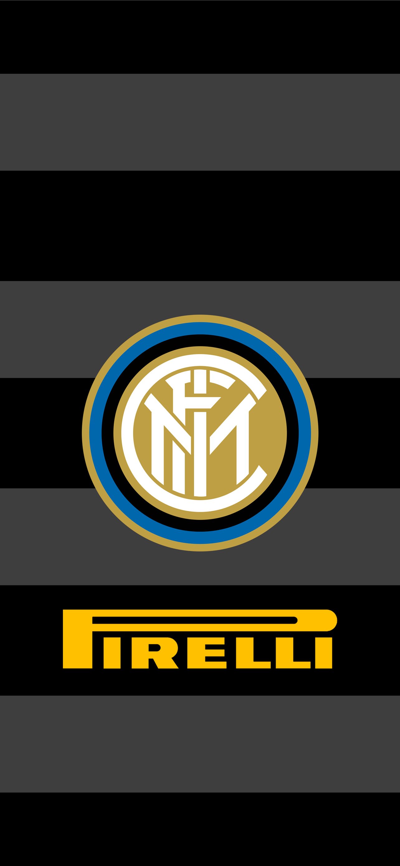 Logo Inter Milan e Pirelli, 1284x2778 Full HD Verticale, iPhone