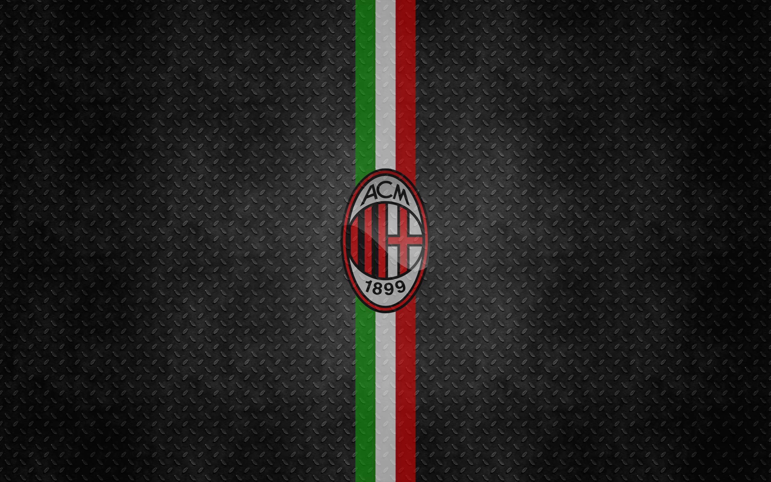 Logo AC Milan calcio, 2560x1600 WQXGA, PC