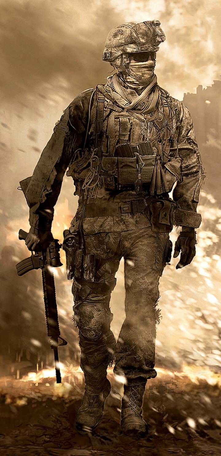 Soldato Call of Duty Modern Warfare, 720x1480 Full HD Verticale, Realme
