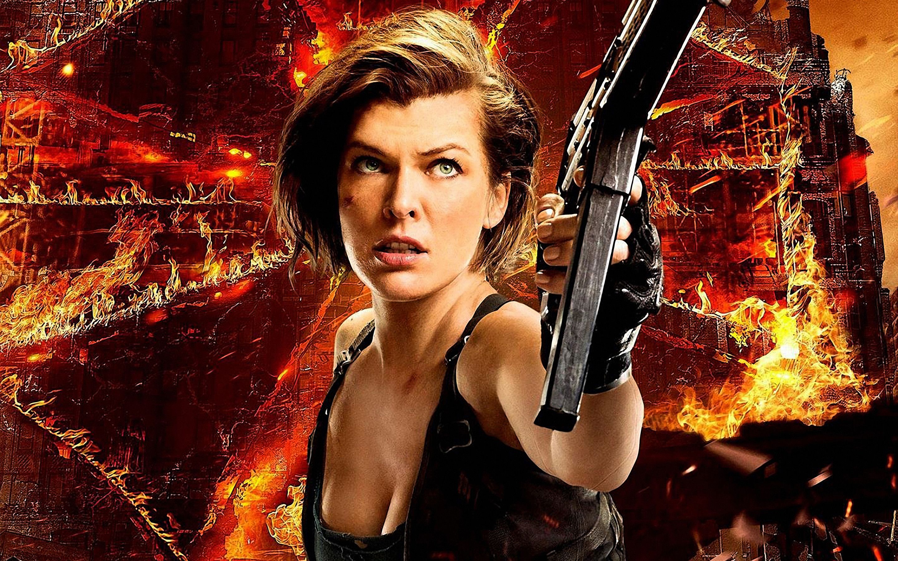 Milla Jovovich Resident Evil, 2880x1800 2K+, PC