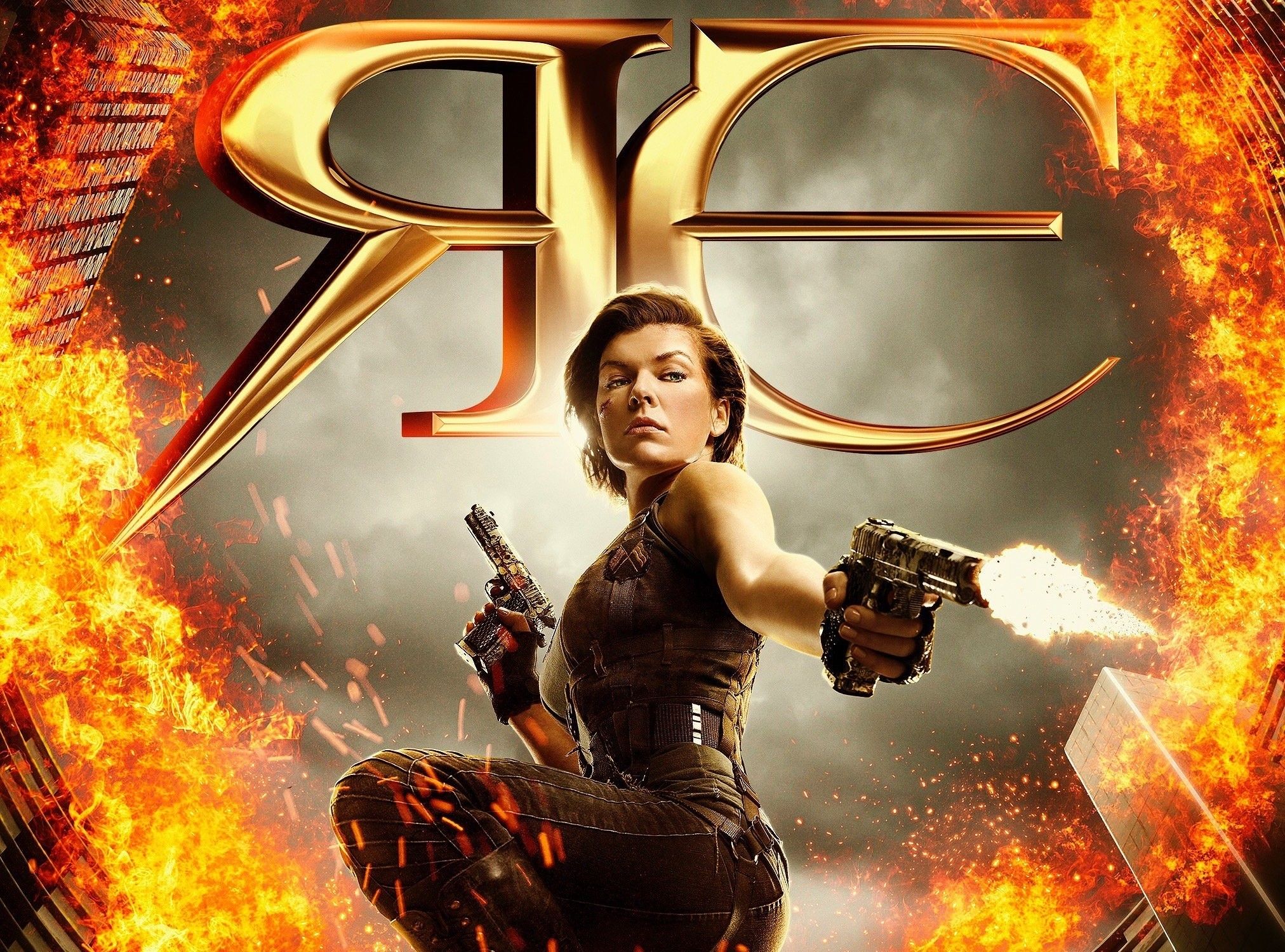 Milla Jovovich Resident Evil poster, 2024x1500 2K, Desktop