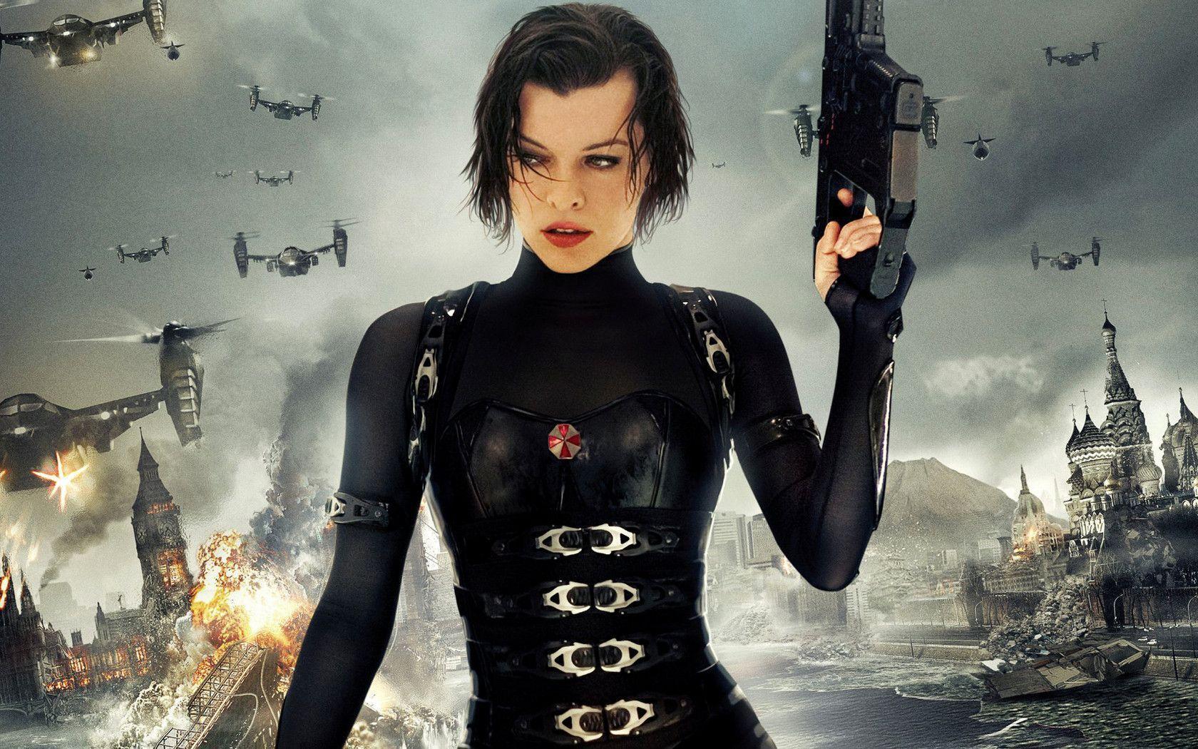 Milla Jovovich Resident Evil, attrice, 1680x1050 HD, Desktop