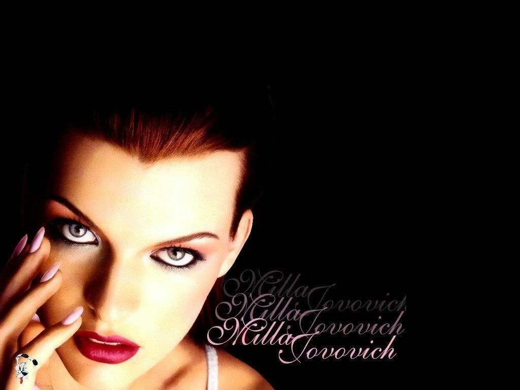 Milla Jovovich ritratto viso, 1024x768 HD, PC
