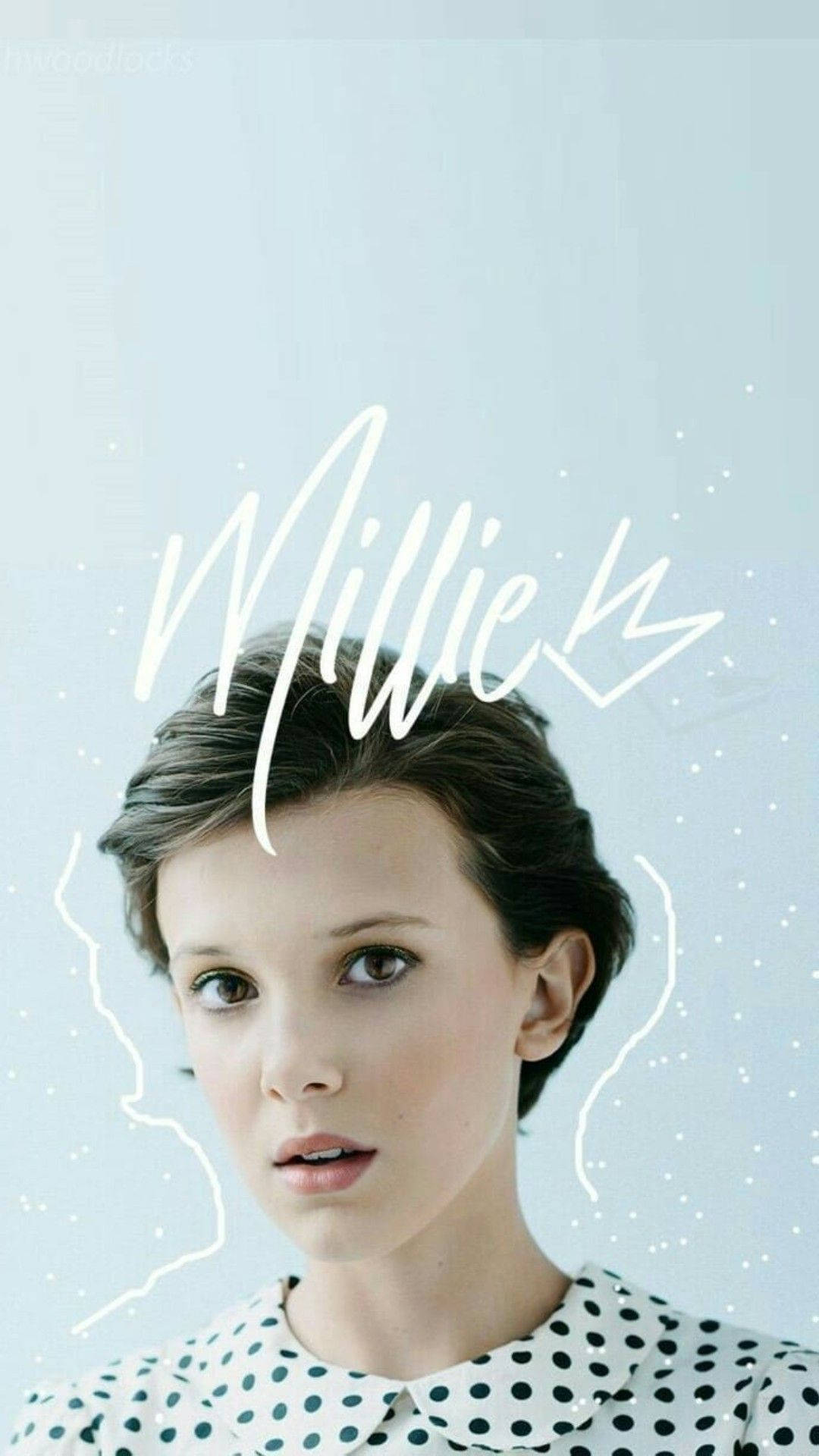 Millie Bobby Brown ritratto, 1080x1920 Full HD Verticale, iPhone