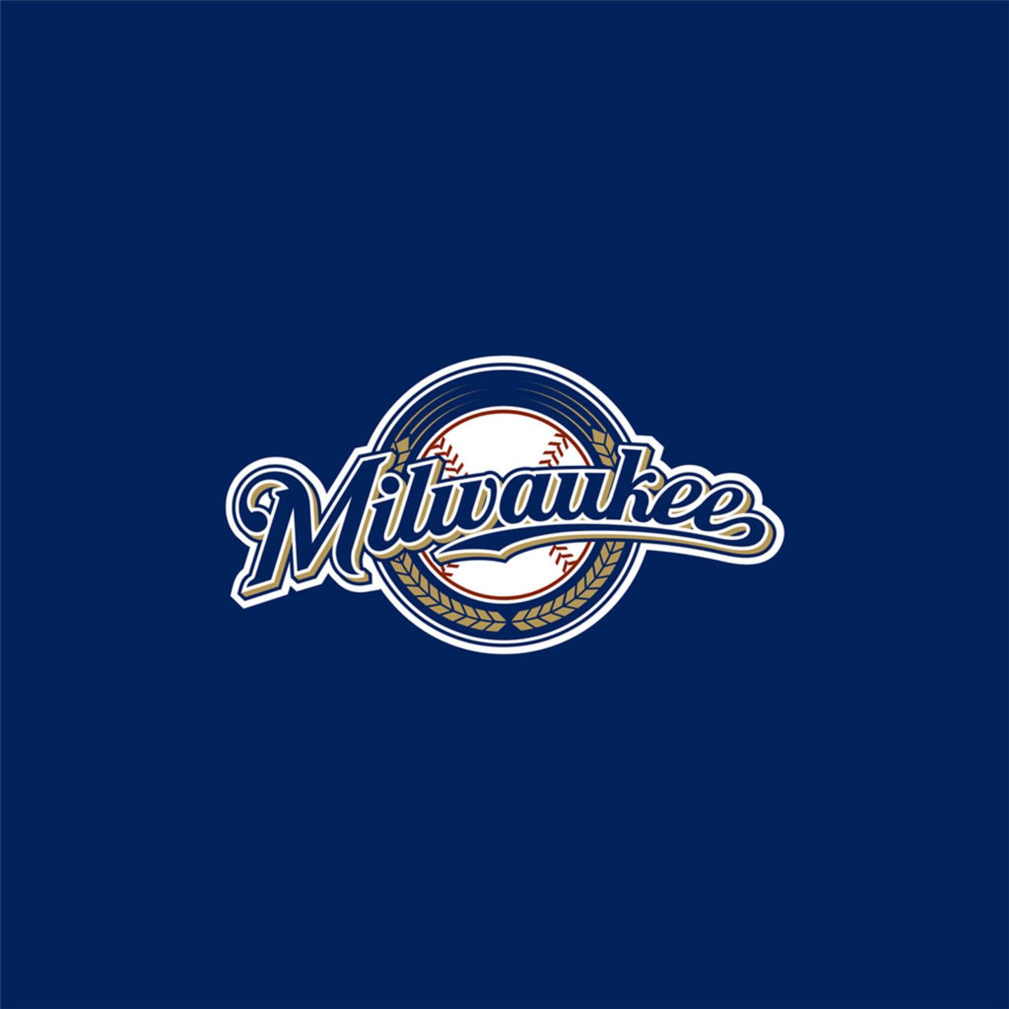 Logo Milwaukee Brewers baseball, 1024x768 HD, Desktop