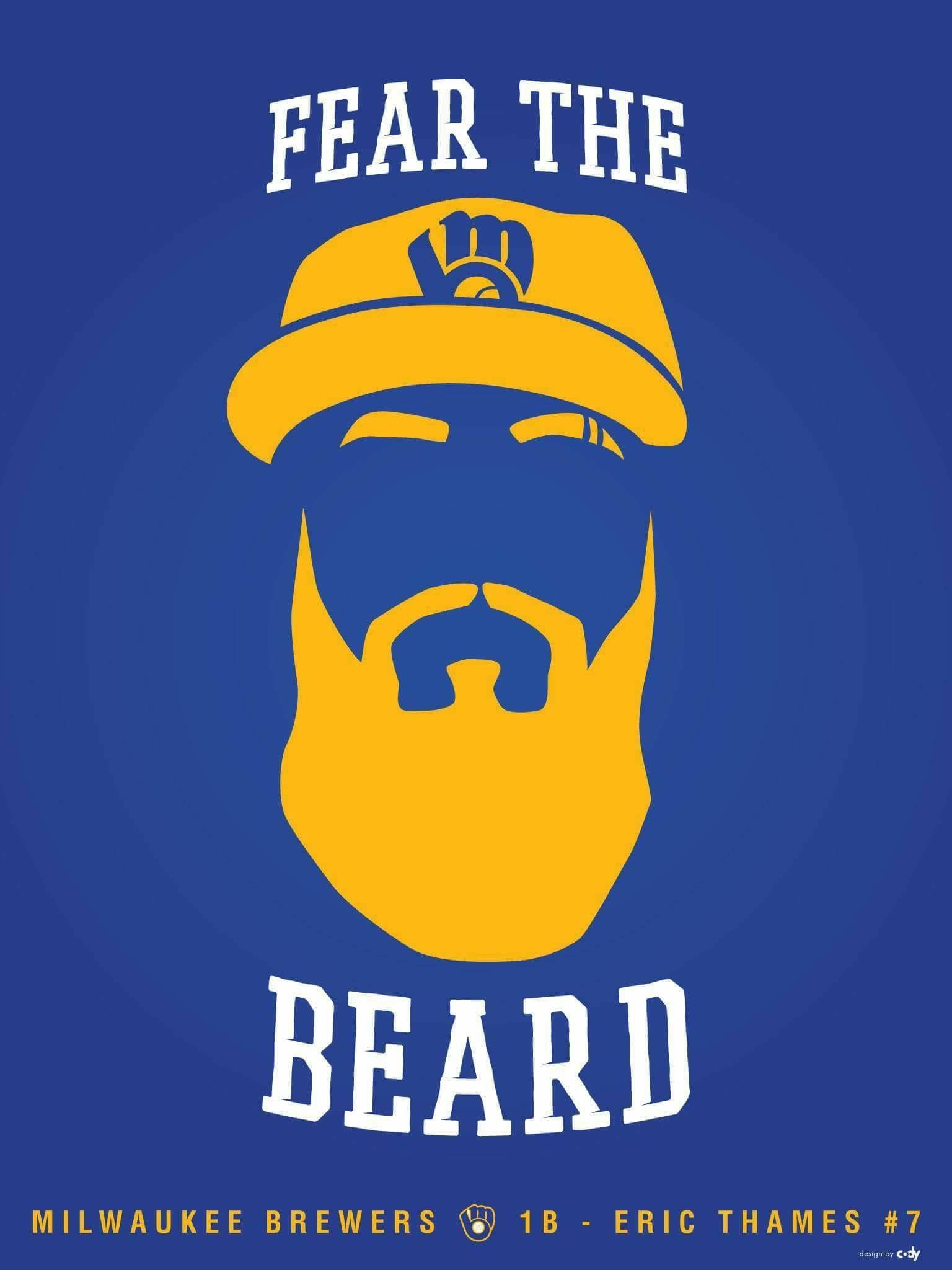 Logo Fear The Beard Brewers, 1536x2048 Full HD Verticale, iPhone Plus