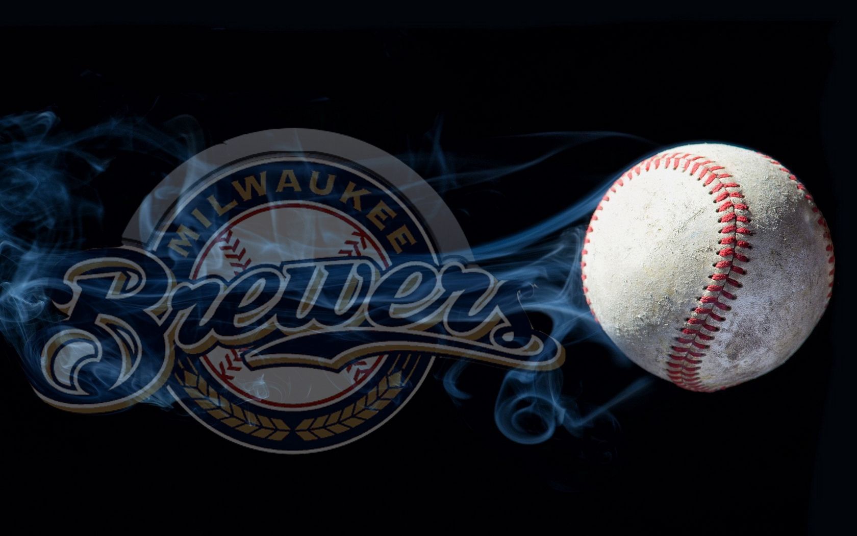 Bandiera Milwaukee Brewers blu, 1080x1920 Verticale, iPhone Air