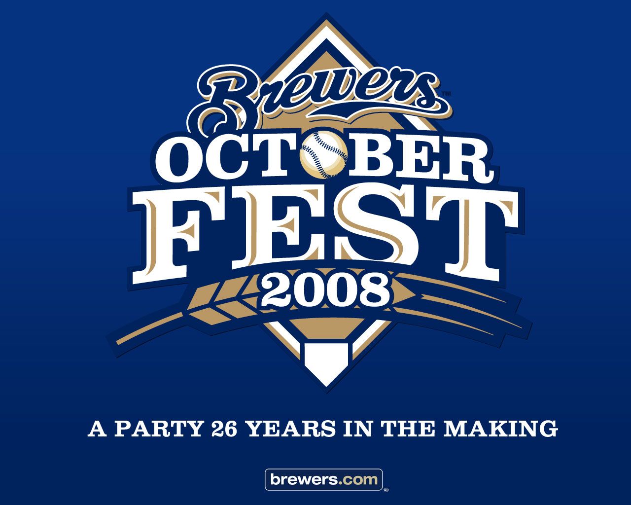 Logo Milwaukee Brewers stadio, 1412x794 HD, Desktop