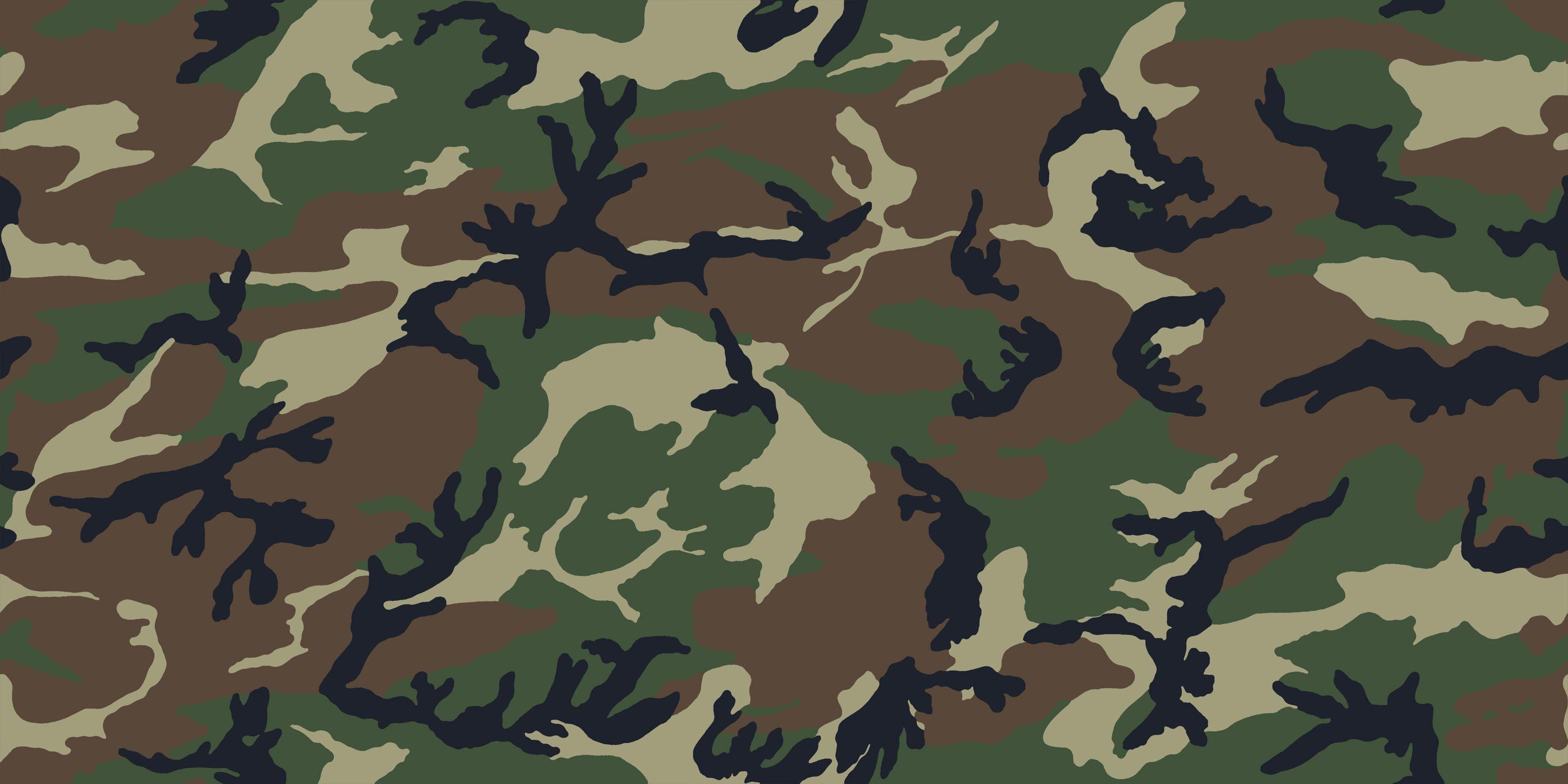Motivo mimetico militare verde, 3000x1500 QHD, Laptop