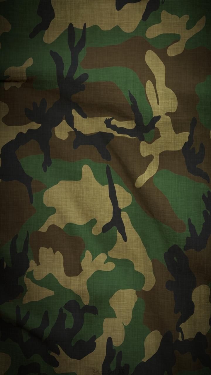 Tessuto mimetico militare verde, 720x1280 Verticale, Mobile