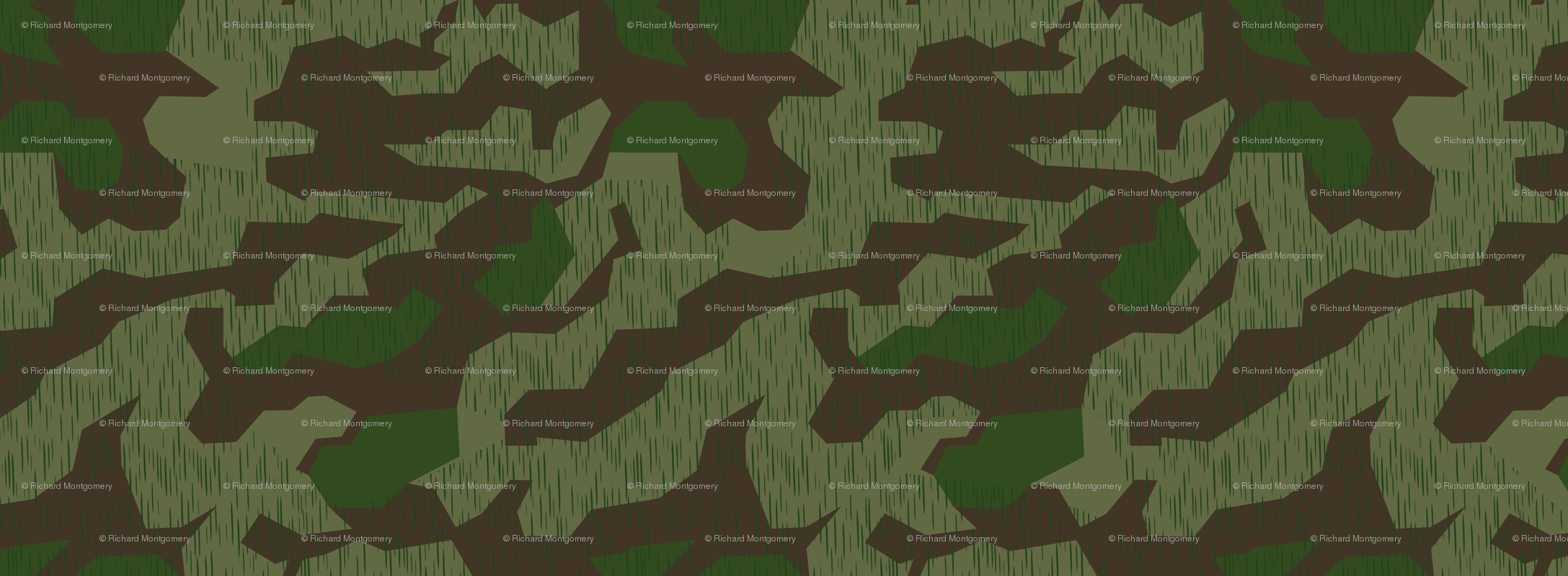 Pattern mimetico militare tedesco, 2175x800 Panoramico, Dual Screen