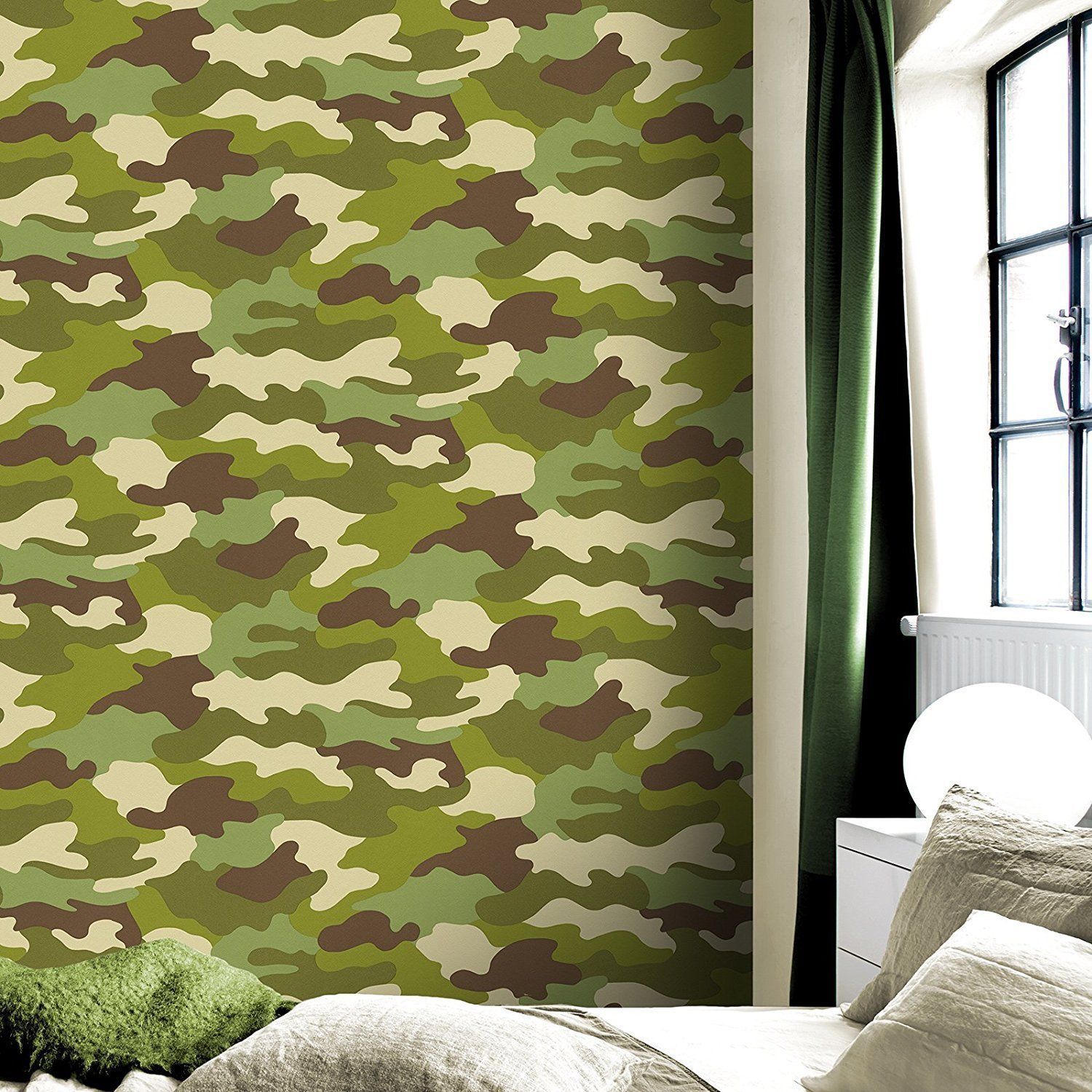 Carta da parati camouflage militare verde, 1500x1500 HD, HP Laptop