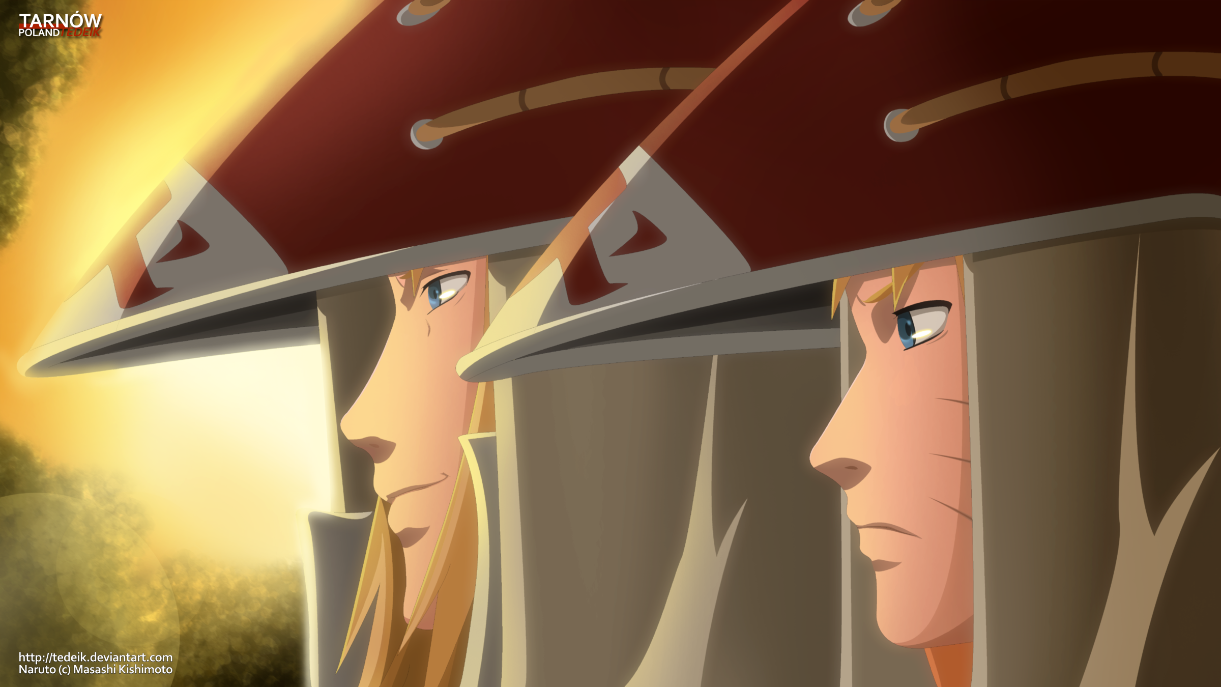 Naruto e Minato Hokage, 2400x1350 2K, Desktop