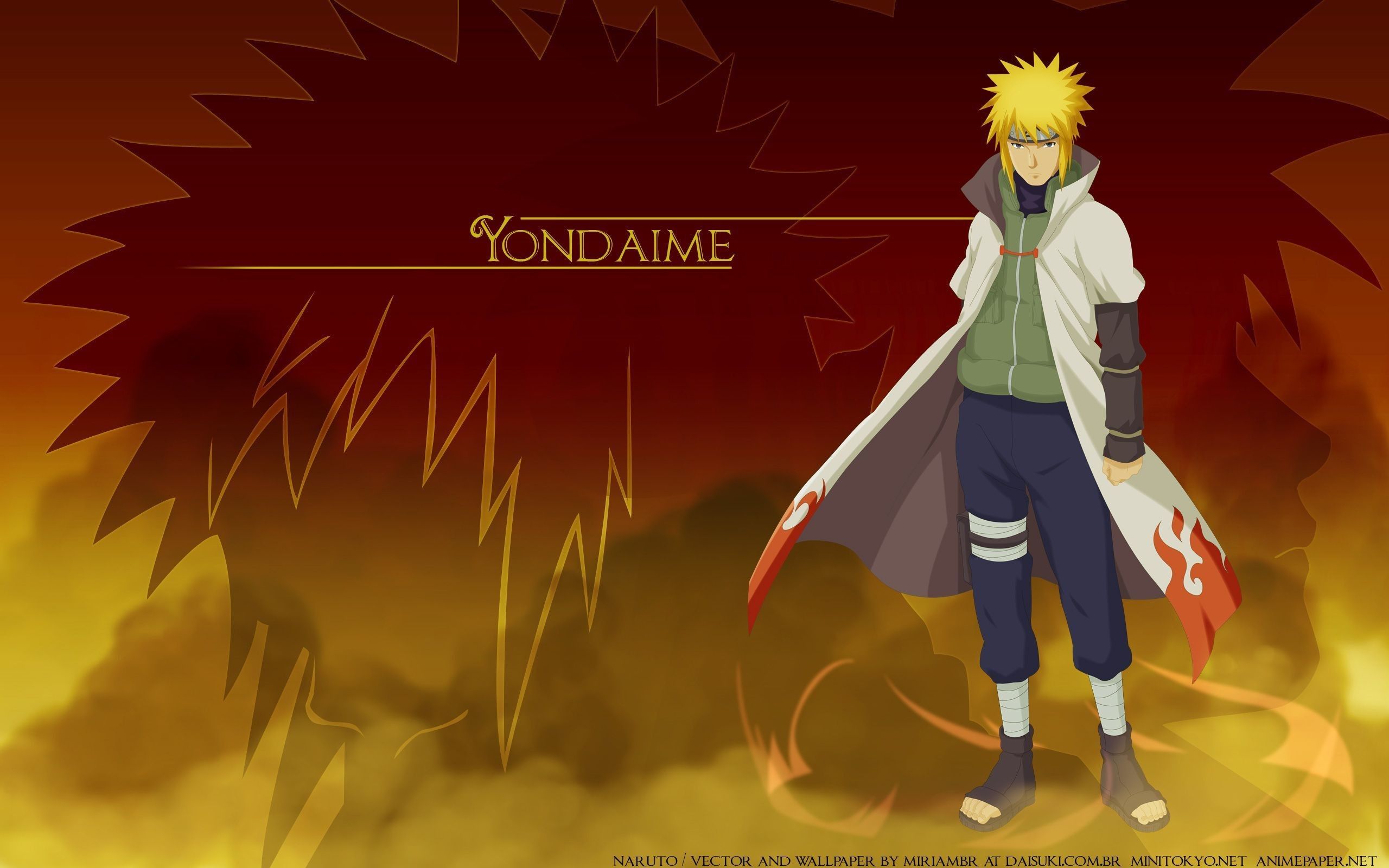 Minato Namikaze Yondaime Hokage, 2560x1600 WQXGA, Desktop