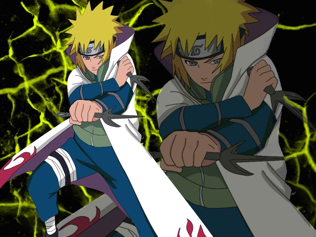 Minato Namikaze Quarto Hokage, 1024x768 HD, Desktop