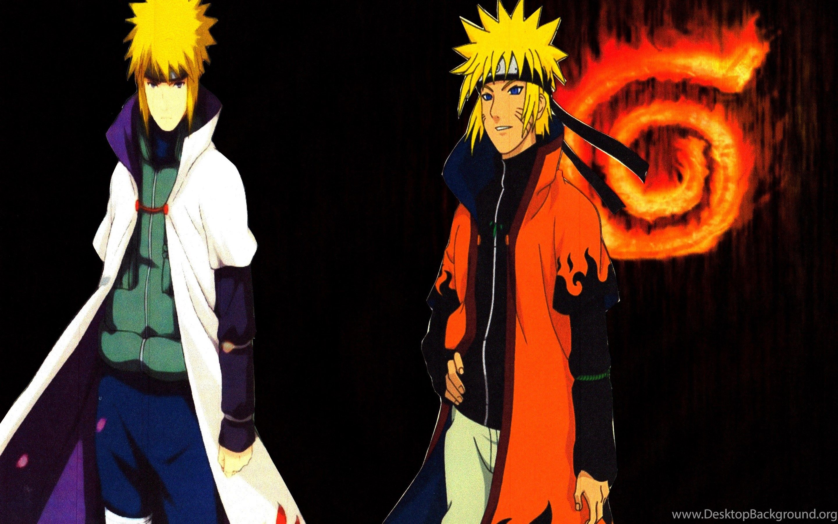 Minato e Naruto Hokage, 2880x1800 WQXGA, MacBook Pro