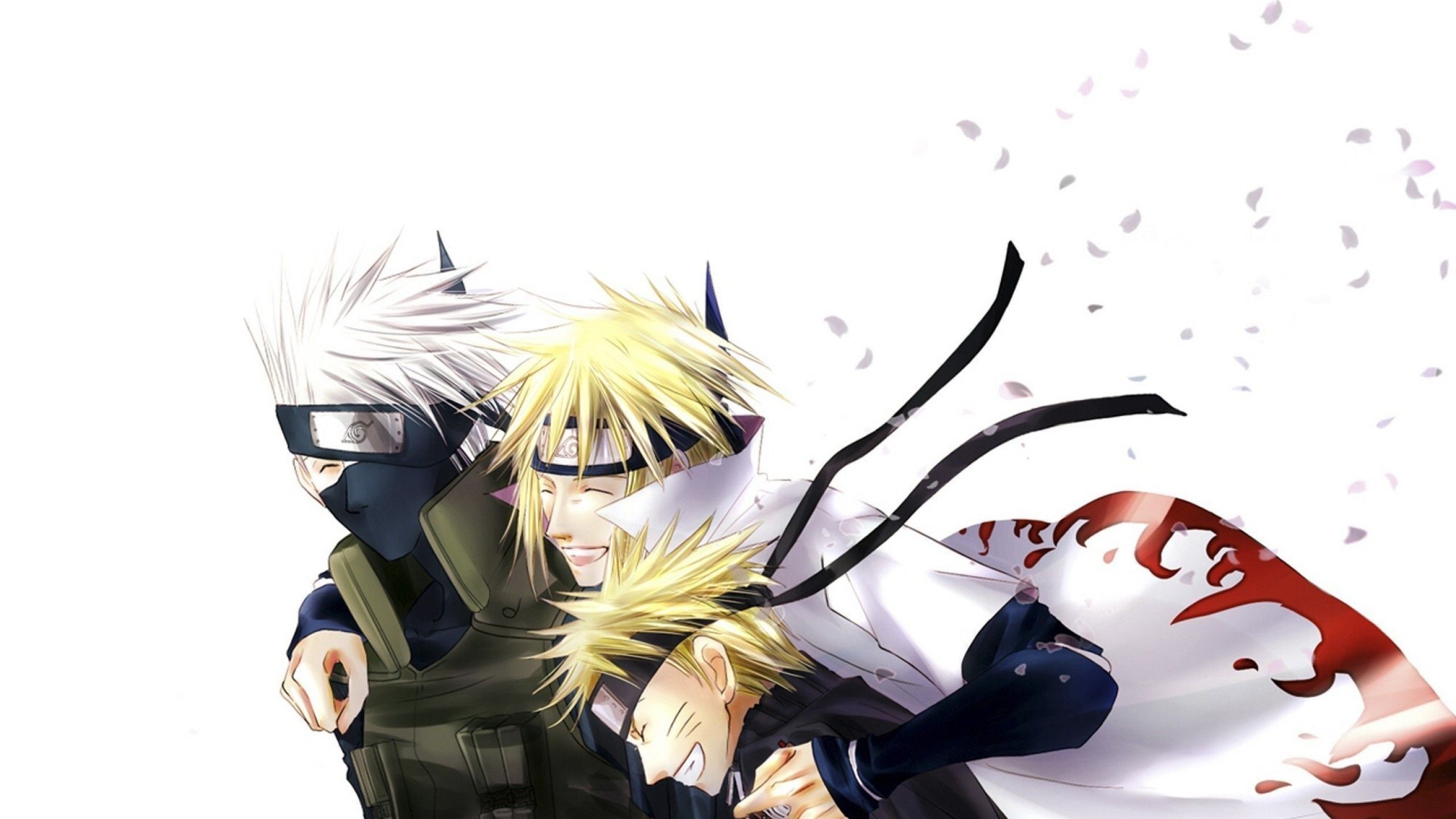 Minato e Kakashi Naruto, ninja copiatore, 2560x1440 2K, Desktop