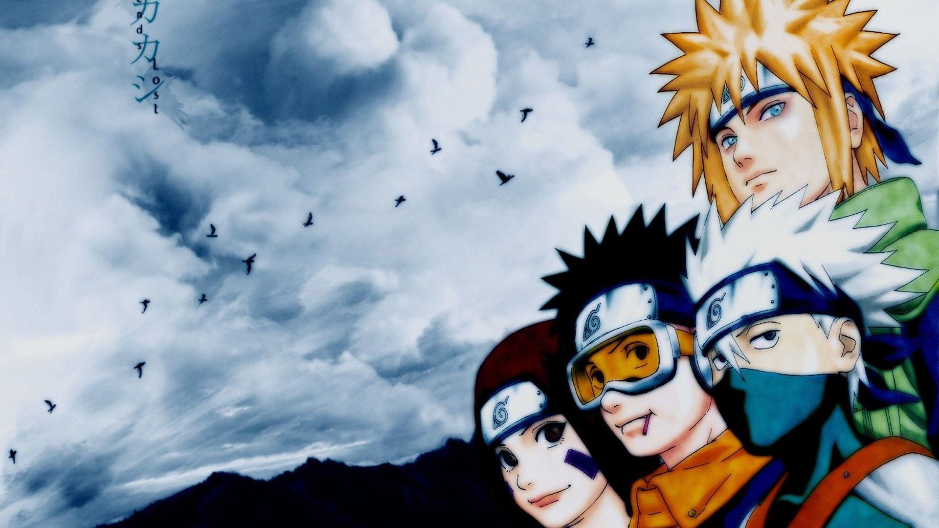 Minato Hokage Naruto team, 1920x1080 Full HD, PC