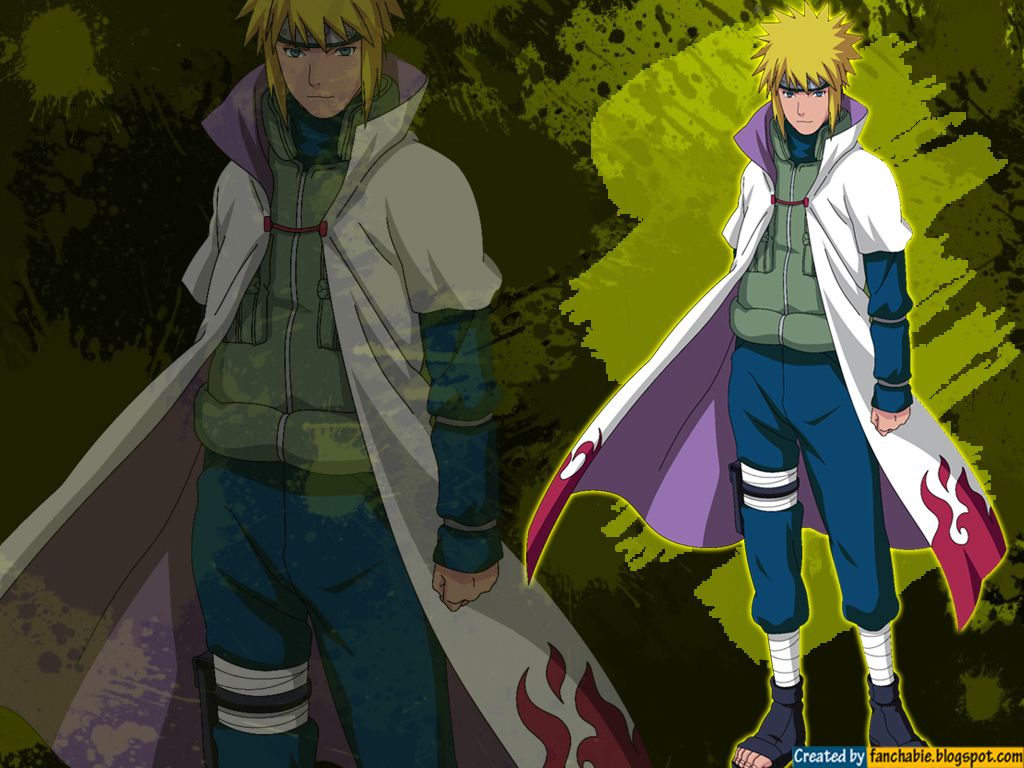 Minato Namikaze Quarto Hokage, 1024x768 HD, Desktop