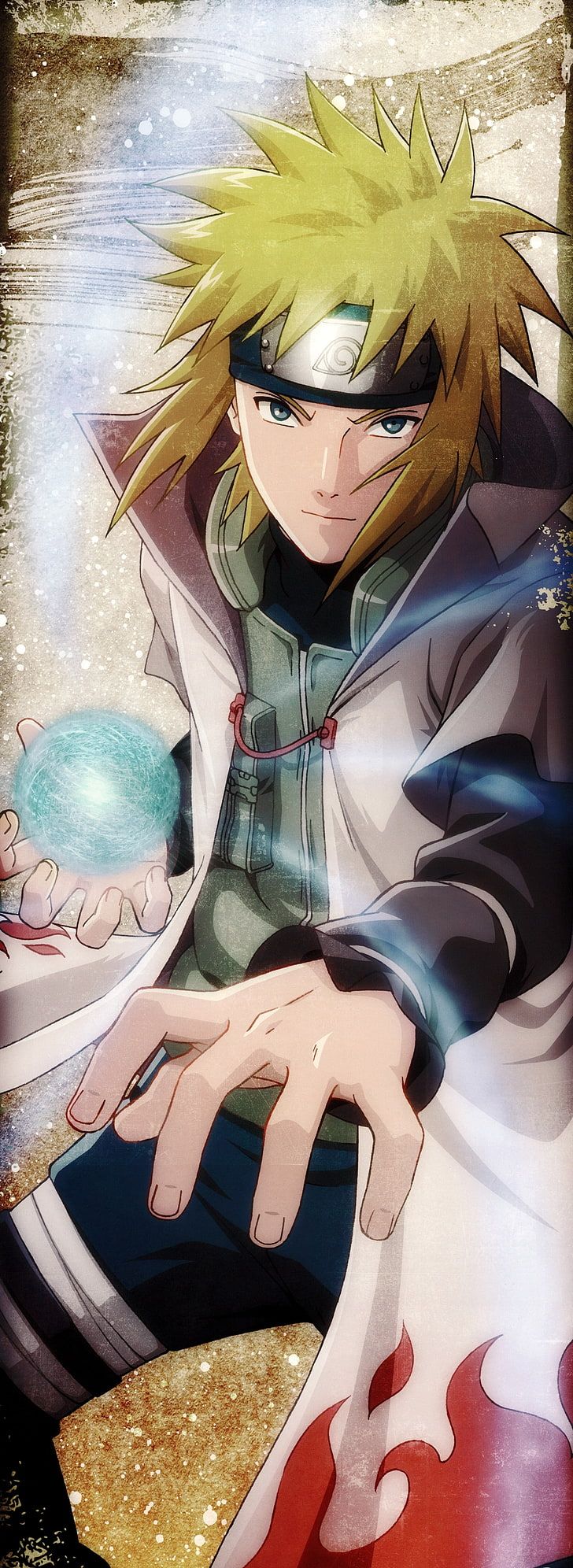 Minato Namikaze Hokage Naruto, 728x1992 Full HD Verticale, iPhone