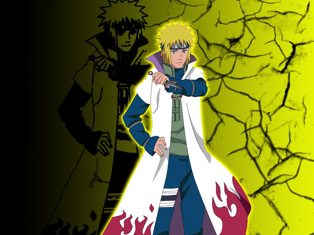 Minato Namikaze Quarto Hokage, 1024x768 HD, Desktop