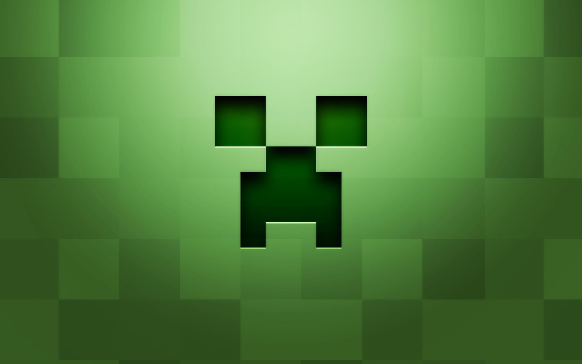 Creeper Minecraft viso blu, 1920x1080 1080p, PC Desktop