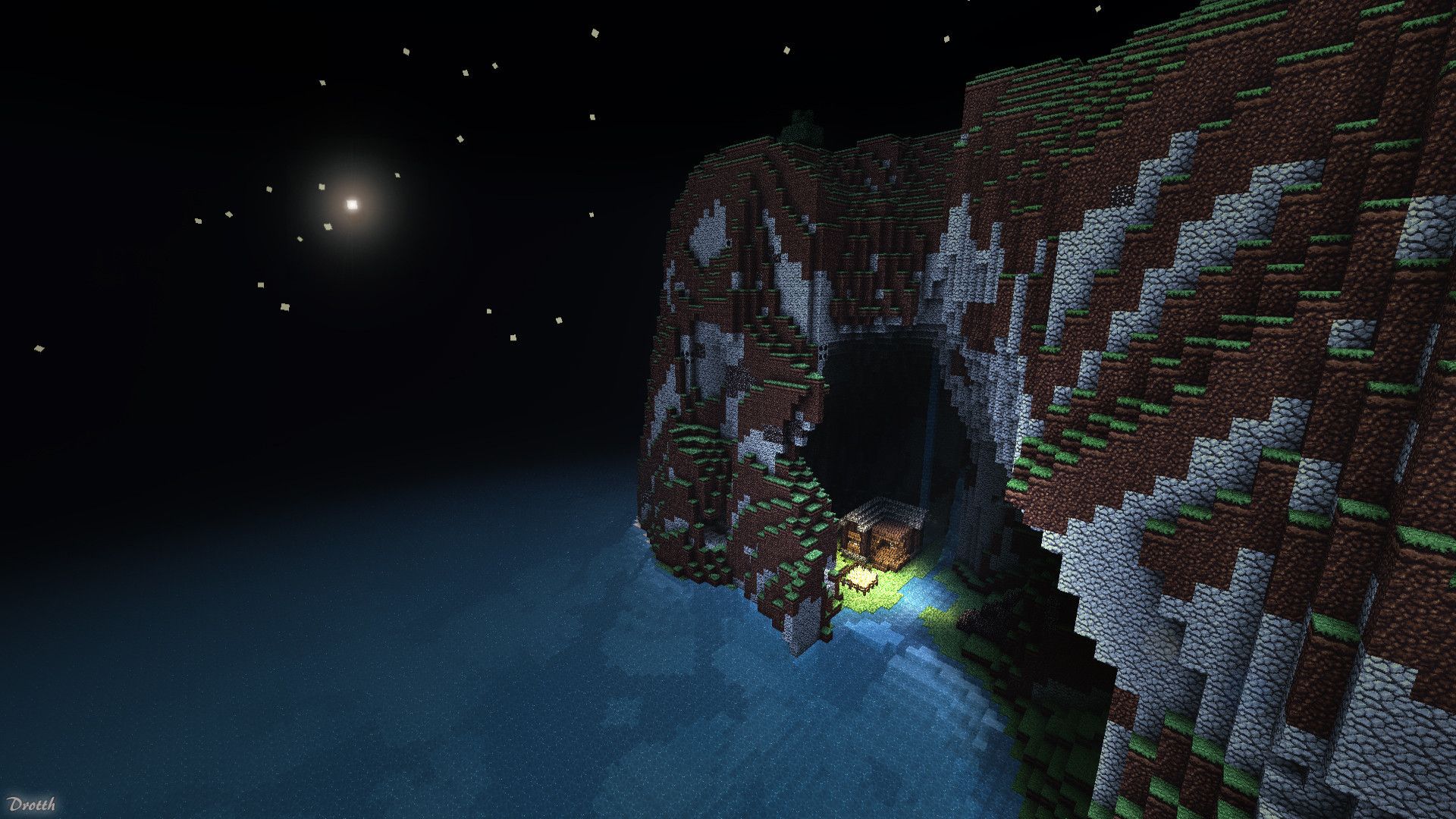 Faccia Creeper Minecraft luminosa, 1920x1200 Full HD+, Desktop