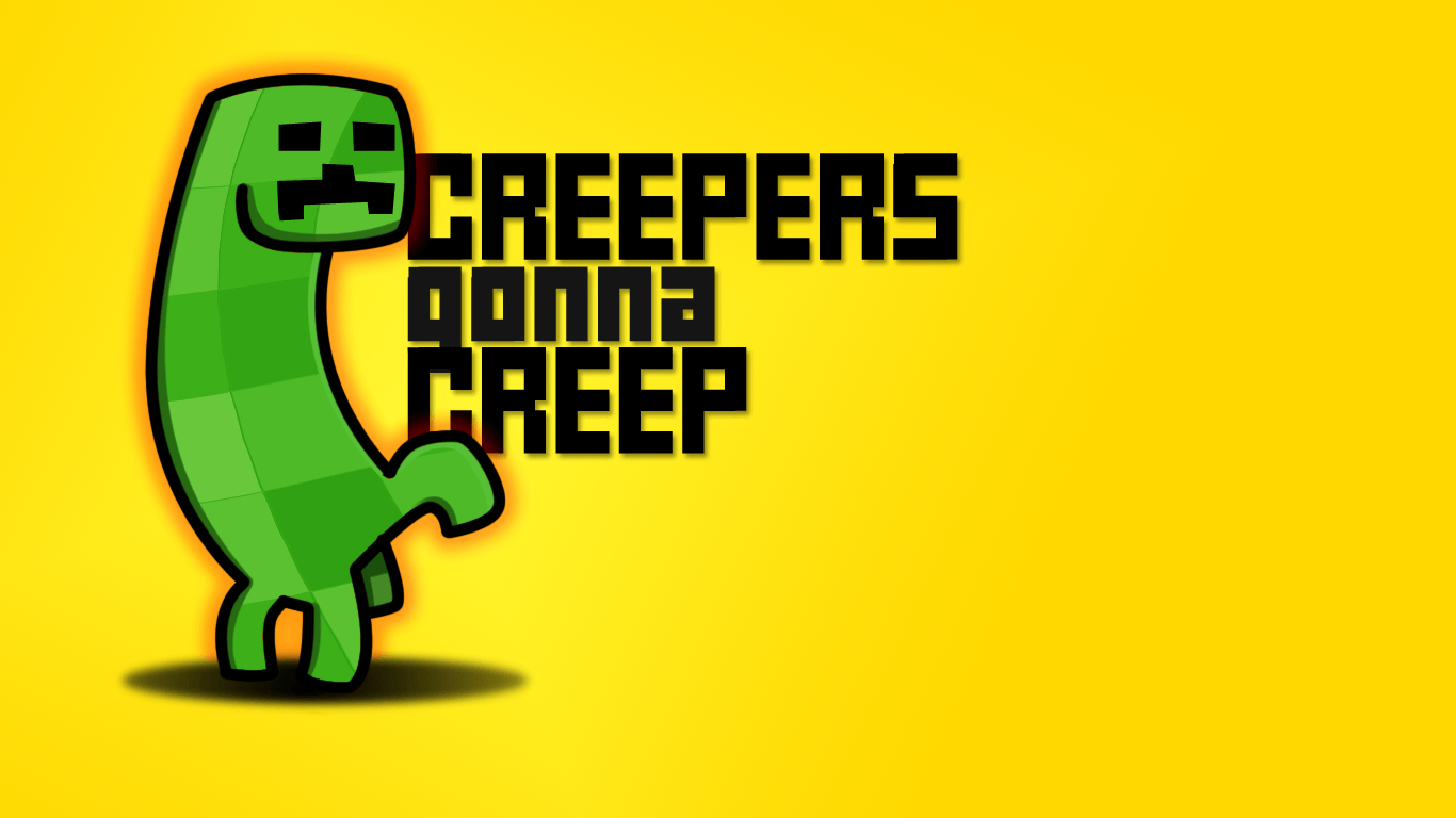 Logo Creeper Minecraft verde bagnato, 1920x1200 Full HD+ WUXGA, PC
