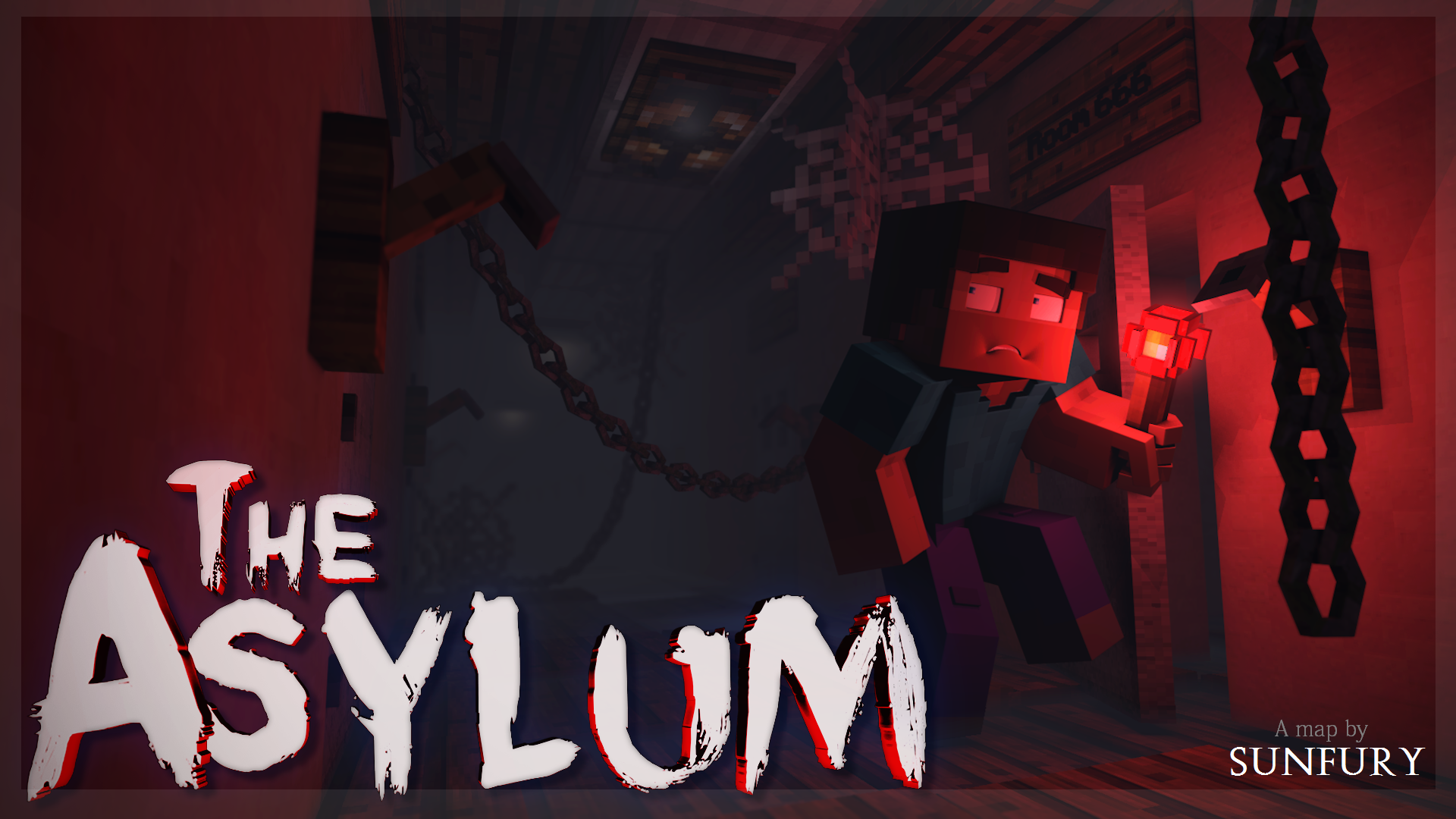 Minecraft Zombie Asylum Horror, gioco sandbox, 1920x1080 Full HD 1080p, Desktop