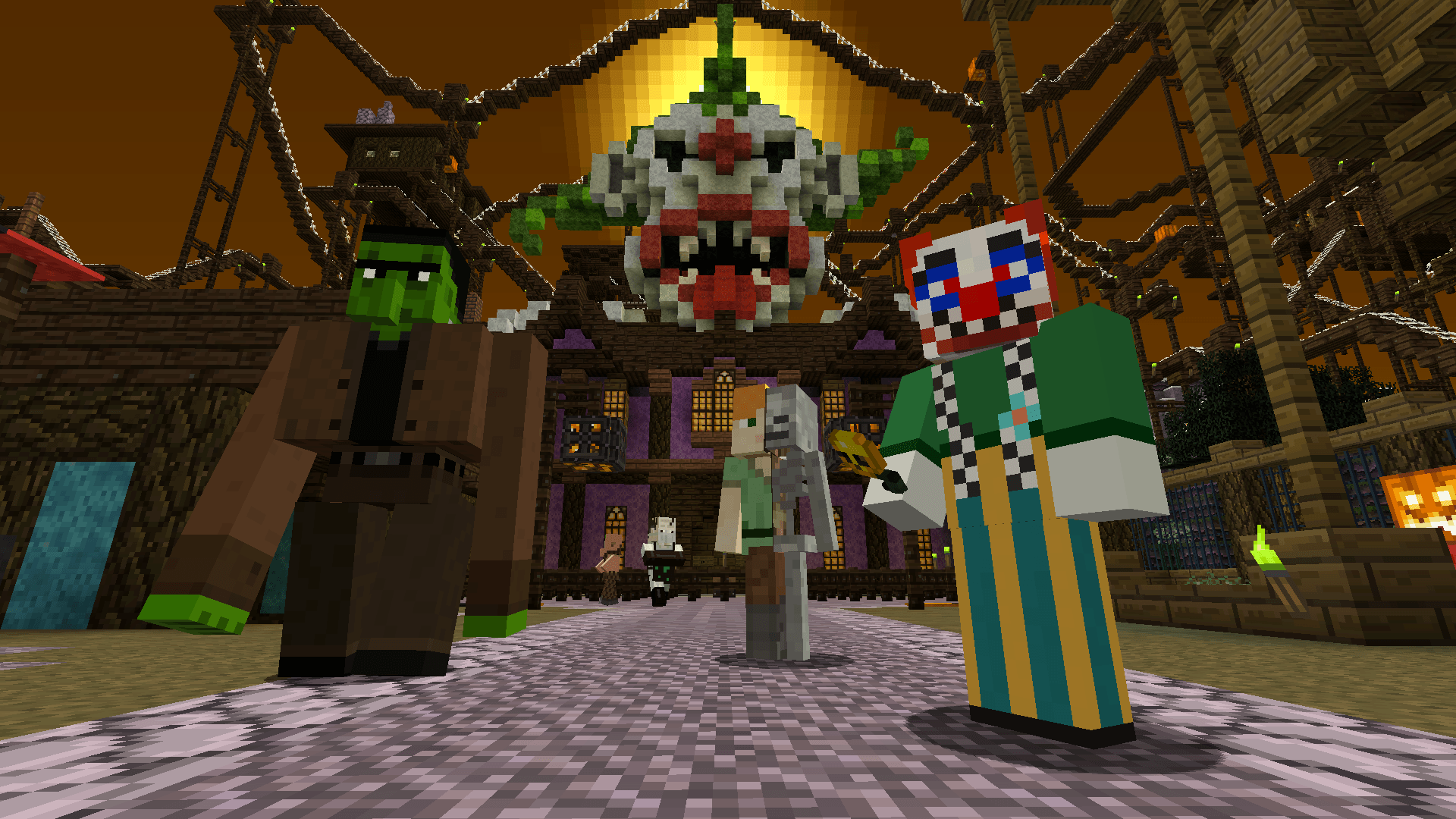 Minecraft Halloween cursor pack, 1280x720 720p, PC