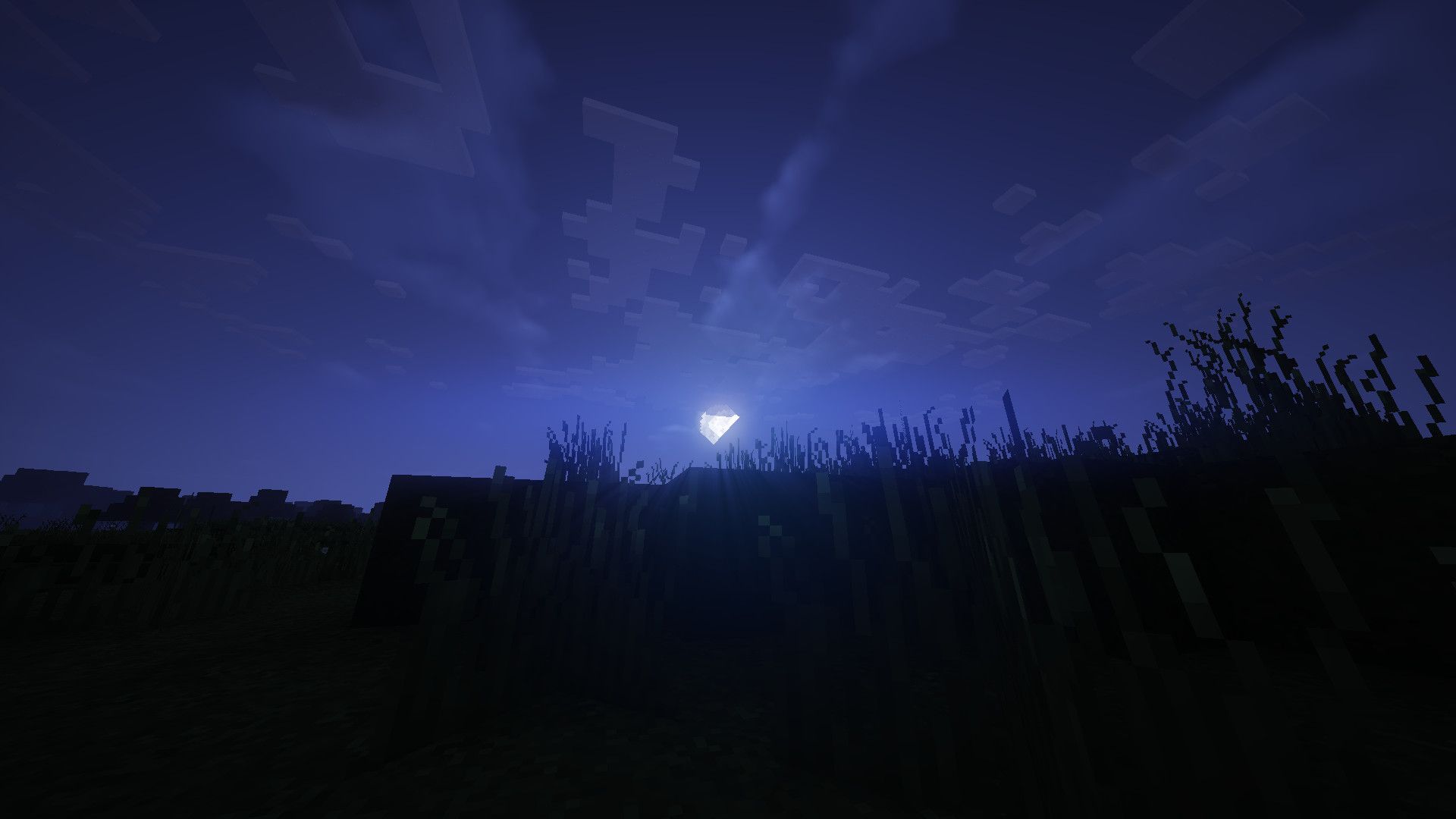 Minecraft casa Halloween creeper, 1600x900 900p, Desktop