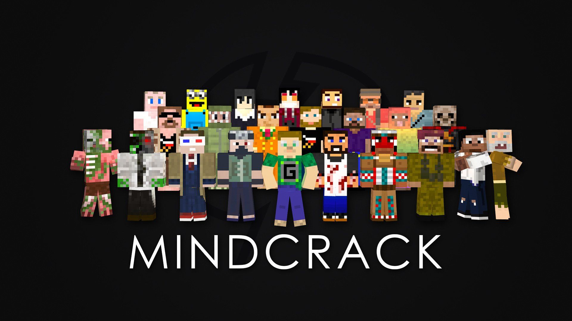 Personaggi Minecraft Mindcrack, 1920x1080 Full HD, PC