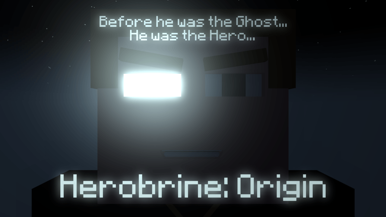 Herobrine Origin Minecraft testa, 1280x720 HD, Desktop