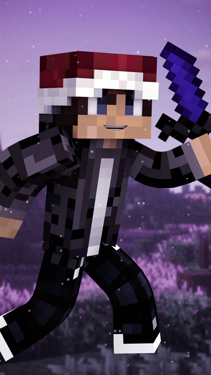 Minecraft Natale albero personaggio, 1280x720 HD, Desktop