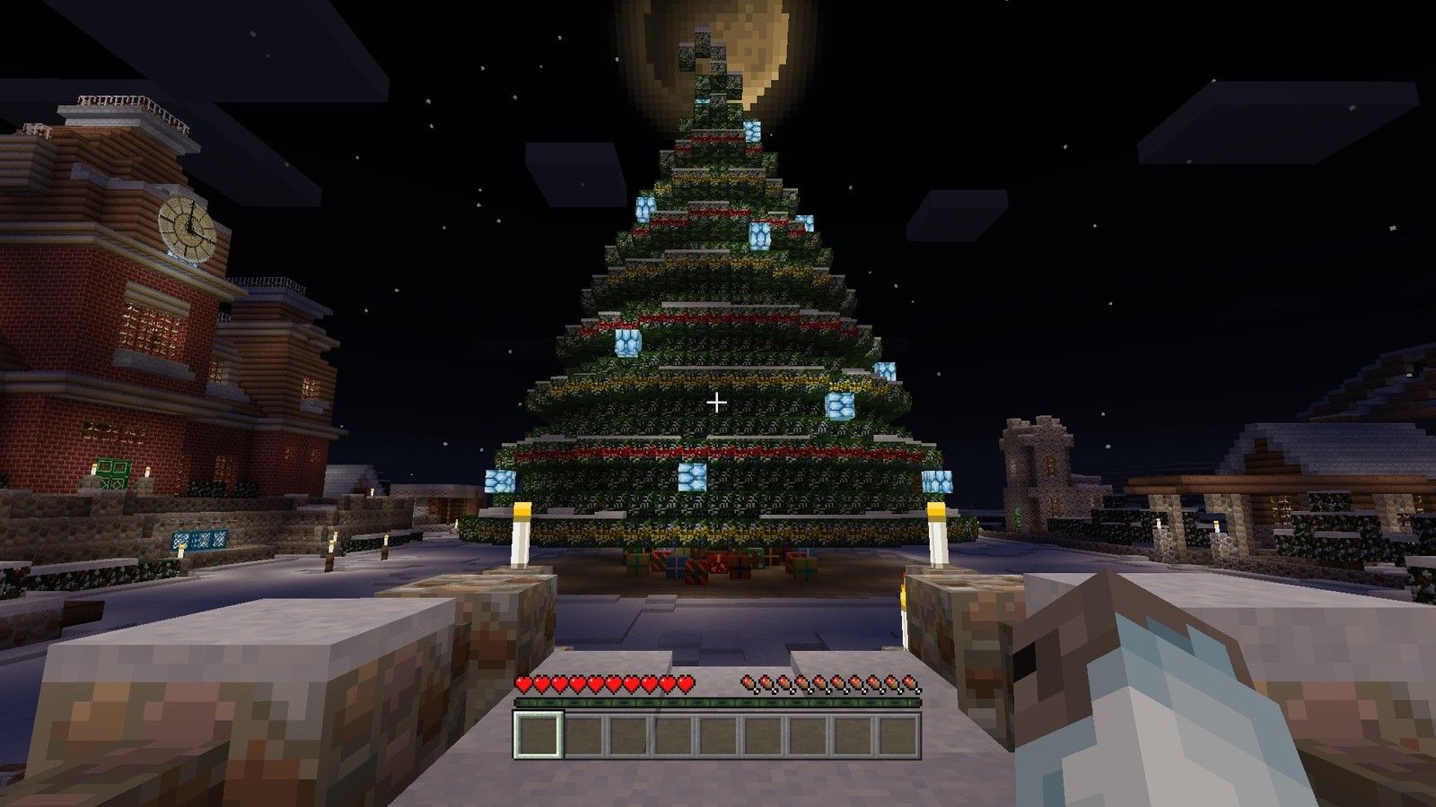 Minecraft mappa natalizia SkyWars, 1920x1080 Full HD 1080p, PC