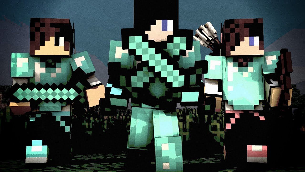 Personaggio Minecraft con TNT, 1600x900 HD Ready, PC