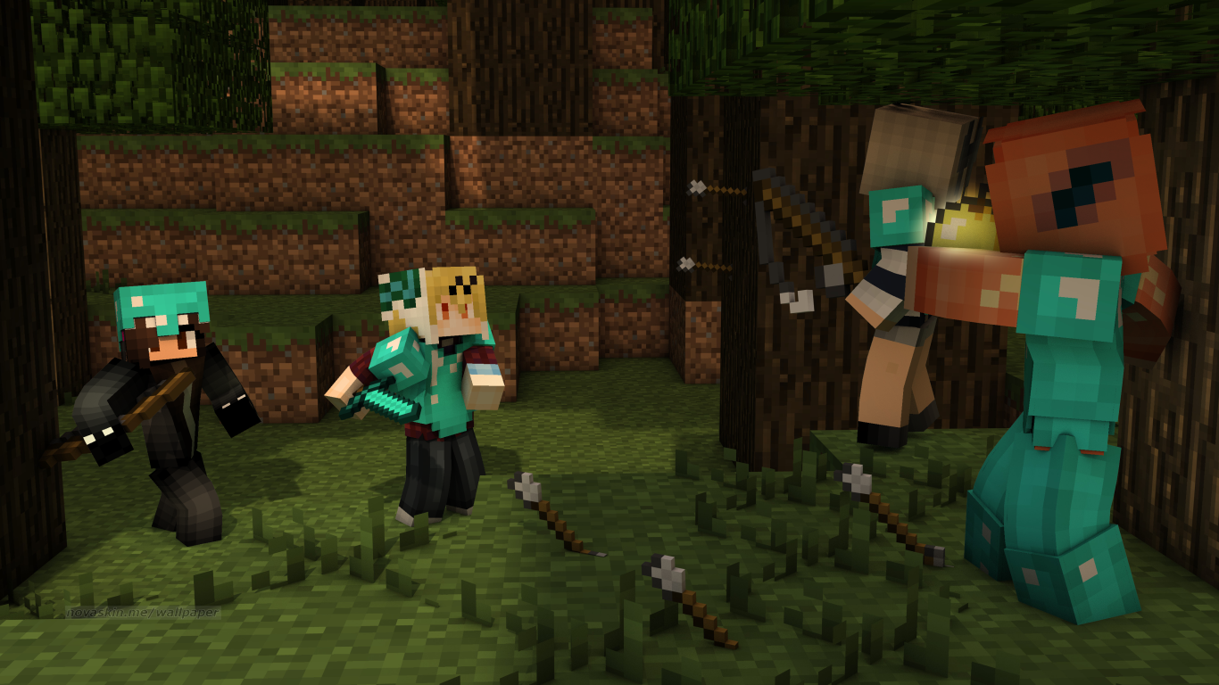 Steve contro Flash Minecraft, The Flash, 1280x720 HD, Desktop